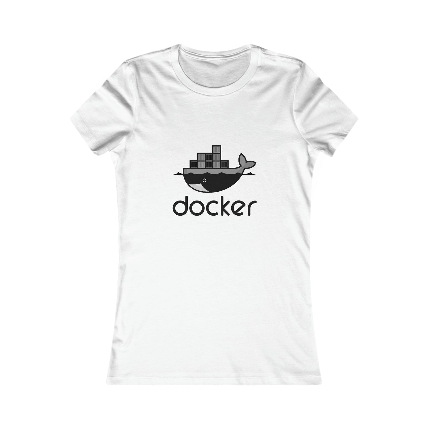 Docker Logo Black - Women's Favorite Tee
