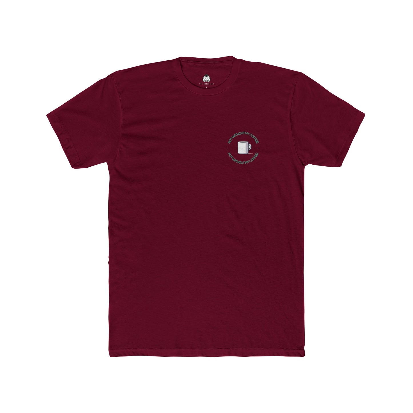 Not Without My Coffee T-Shirt - Green (Left) - Men