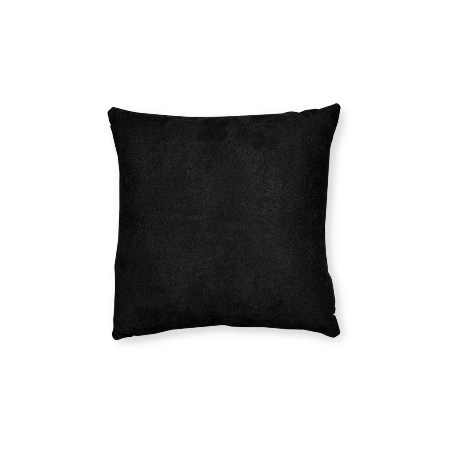Beware Woman In Charge (Retro 70s - Black) - Square Pillow