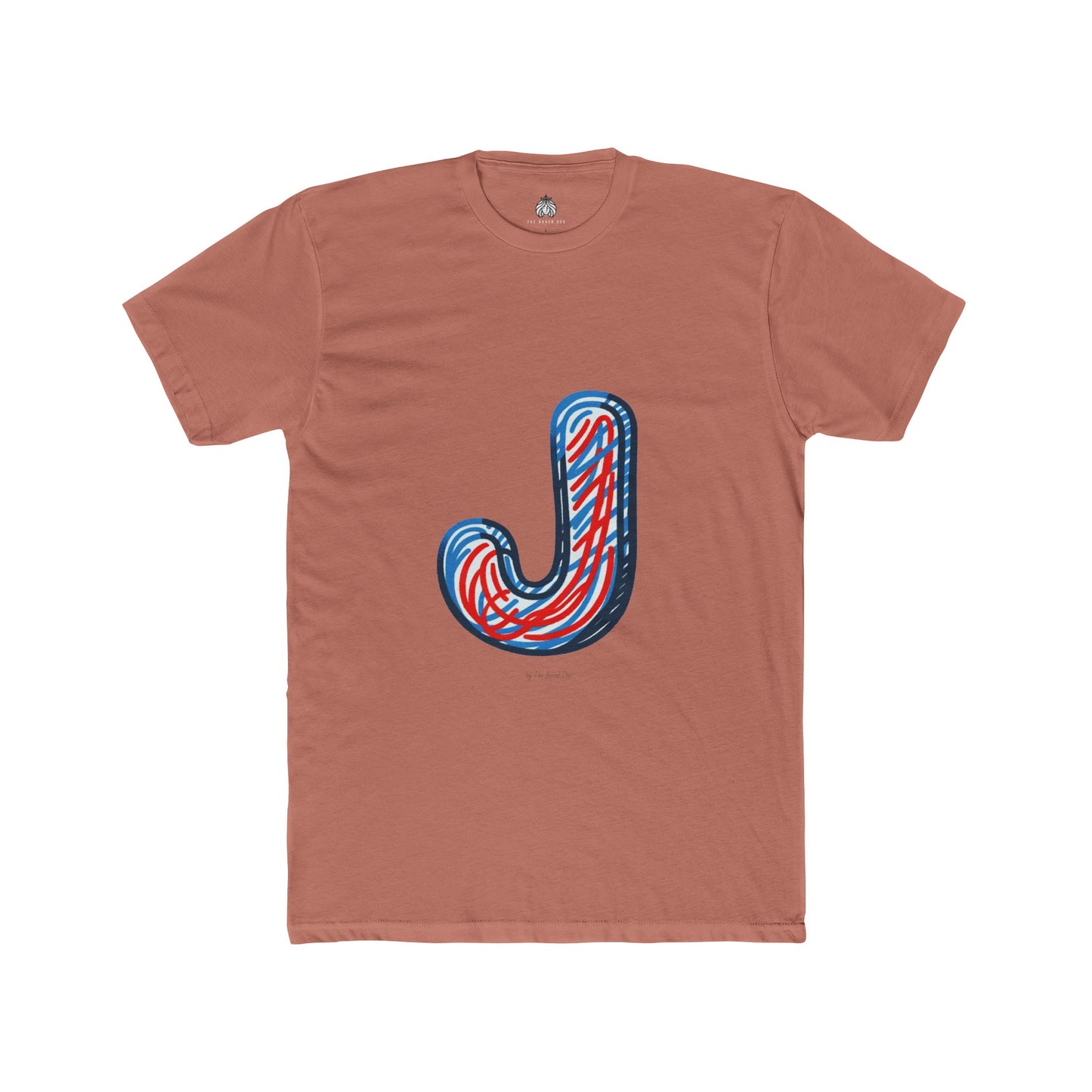 Scribbles (Letter J) T-Shirt - Men