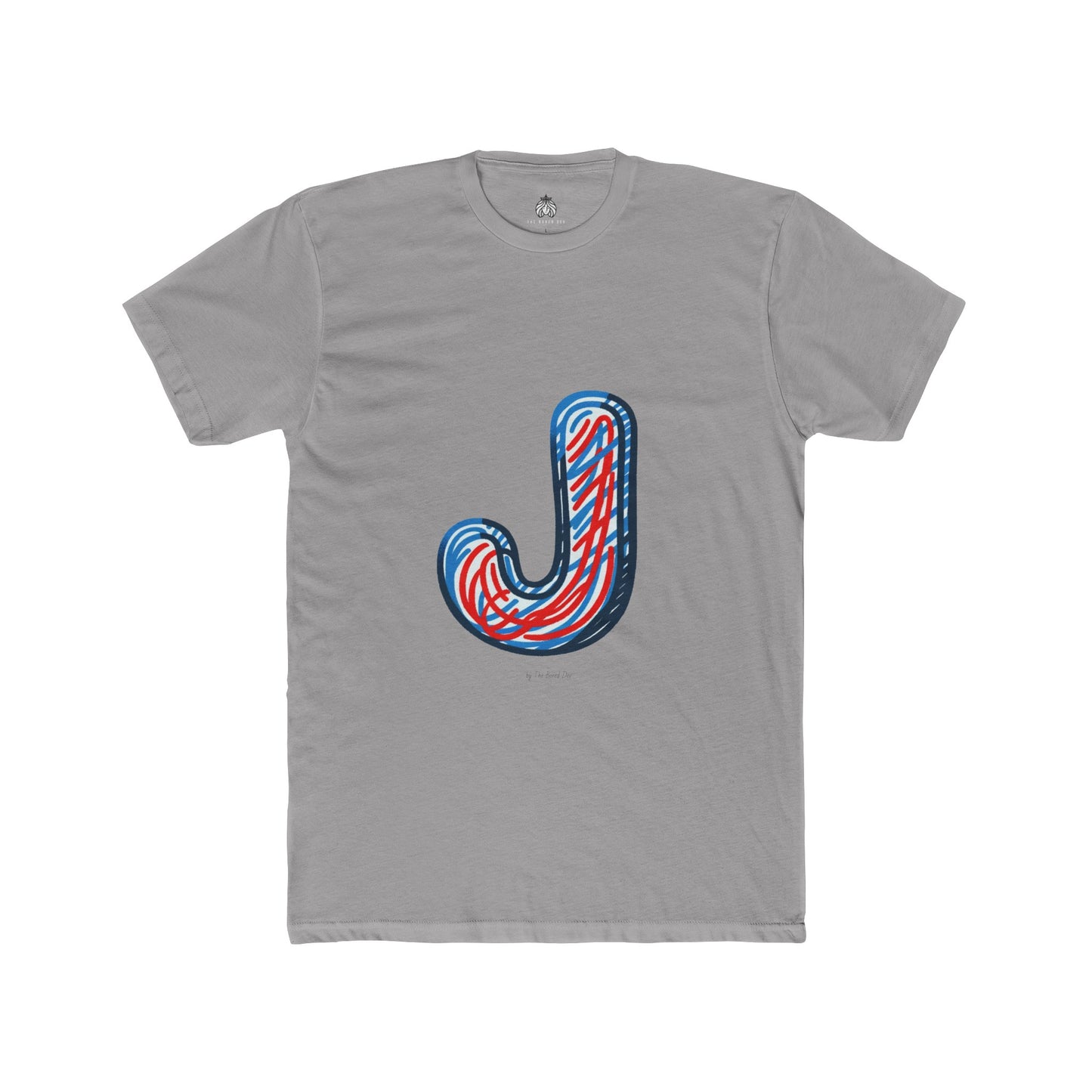 Scribbles (Letter J) T-Shirt - Men