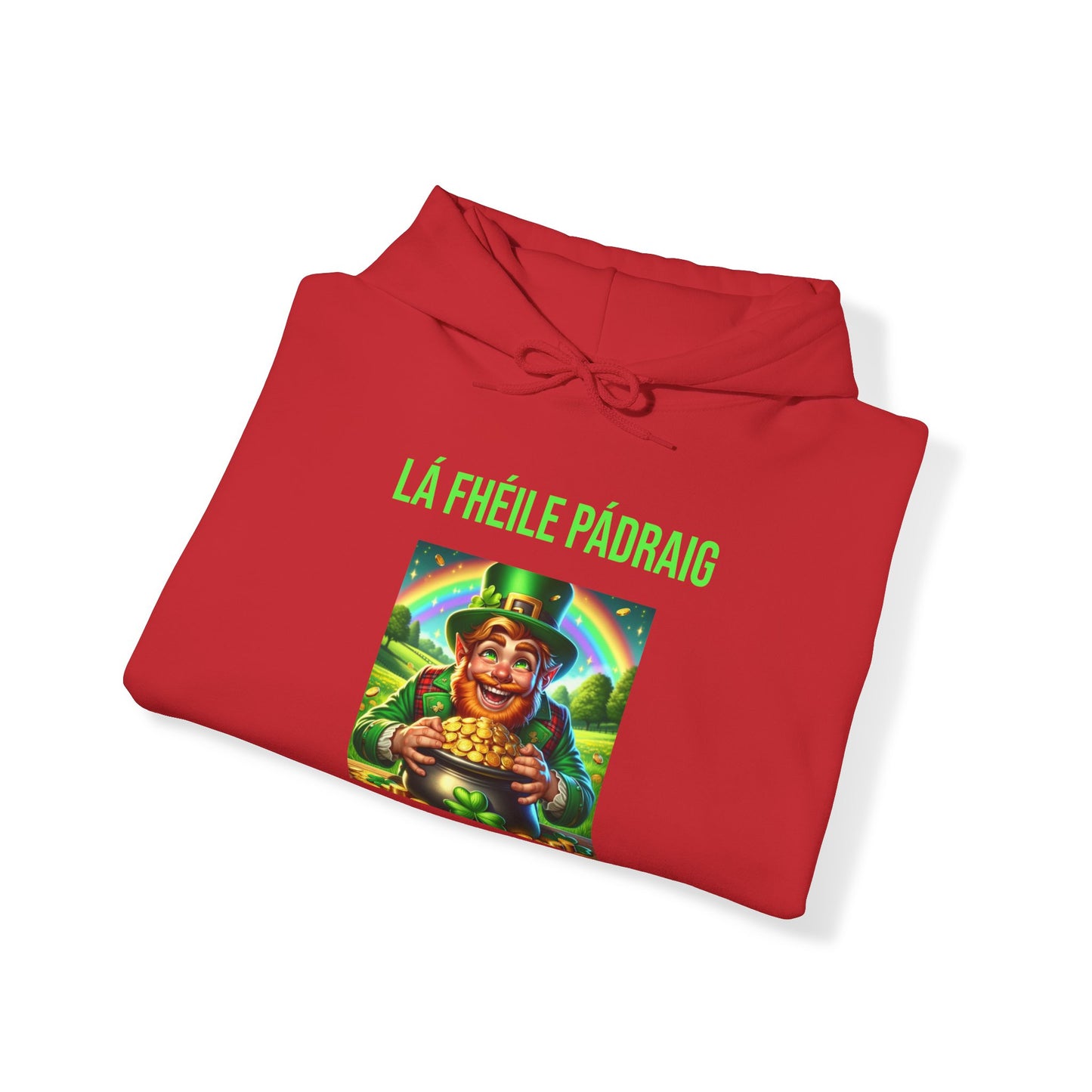 Lá fhéile Pádraig/St Patrick's Day - Unisex Heavy Blend™ Hooded Sweatshirt