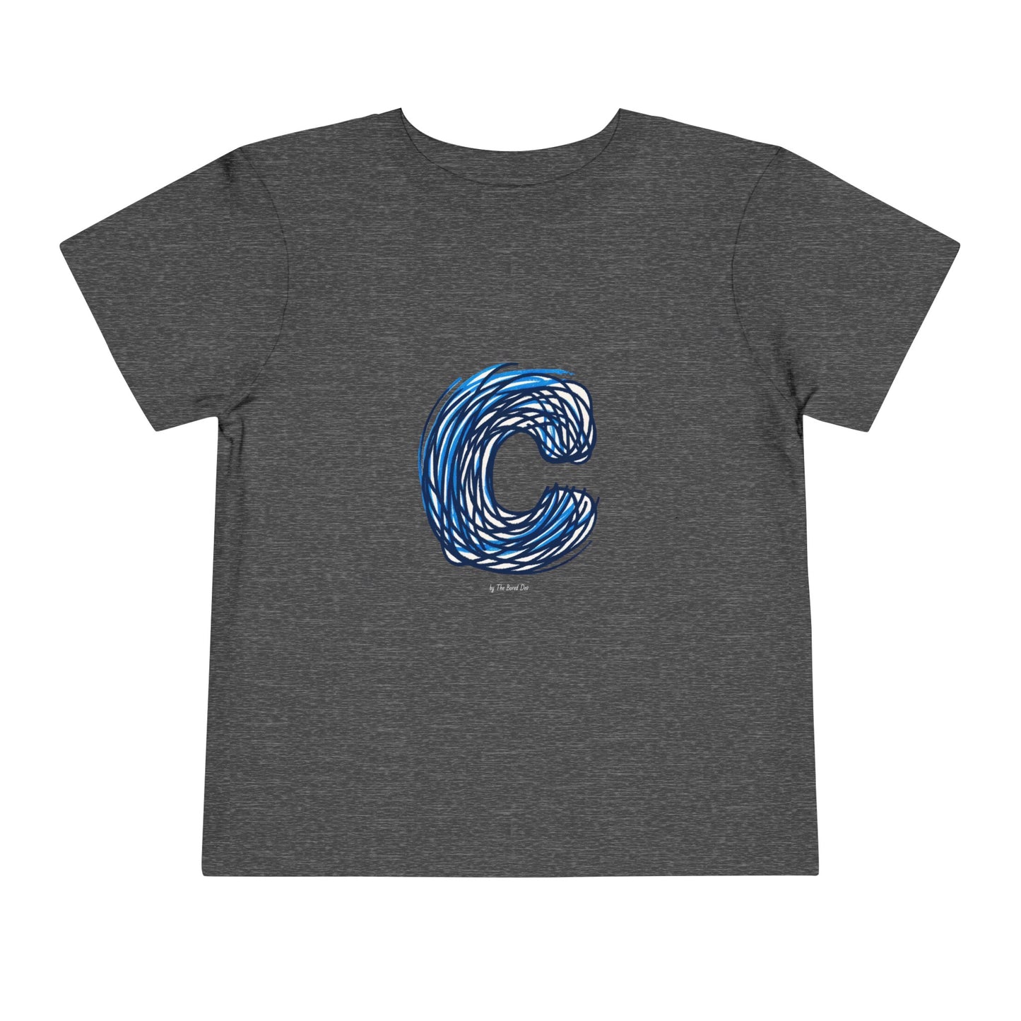 Scribbles (Letter C) T-Shirt - Toddler Short Sleeve Tee