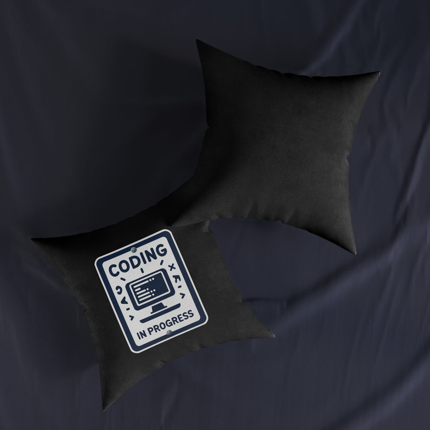 Coding In Progress - Square Pillow