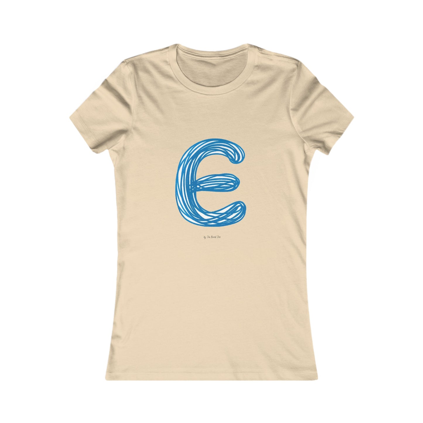Scribbles (Letter E) T-shirt - Women's Favorite Tee