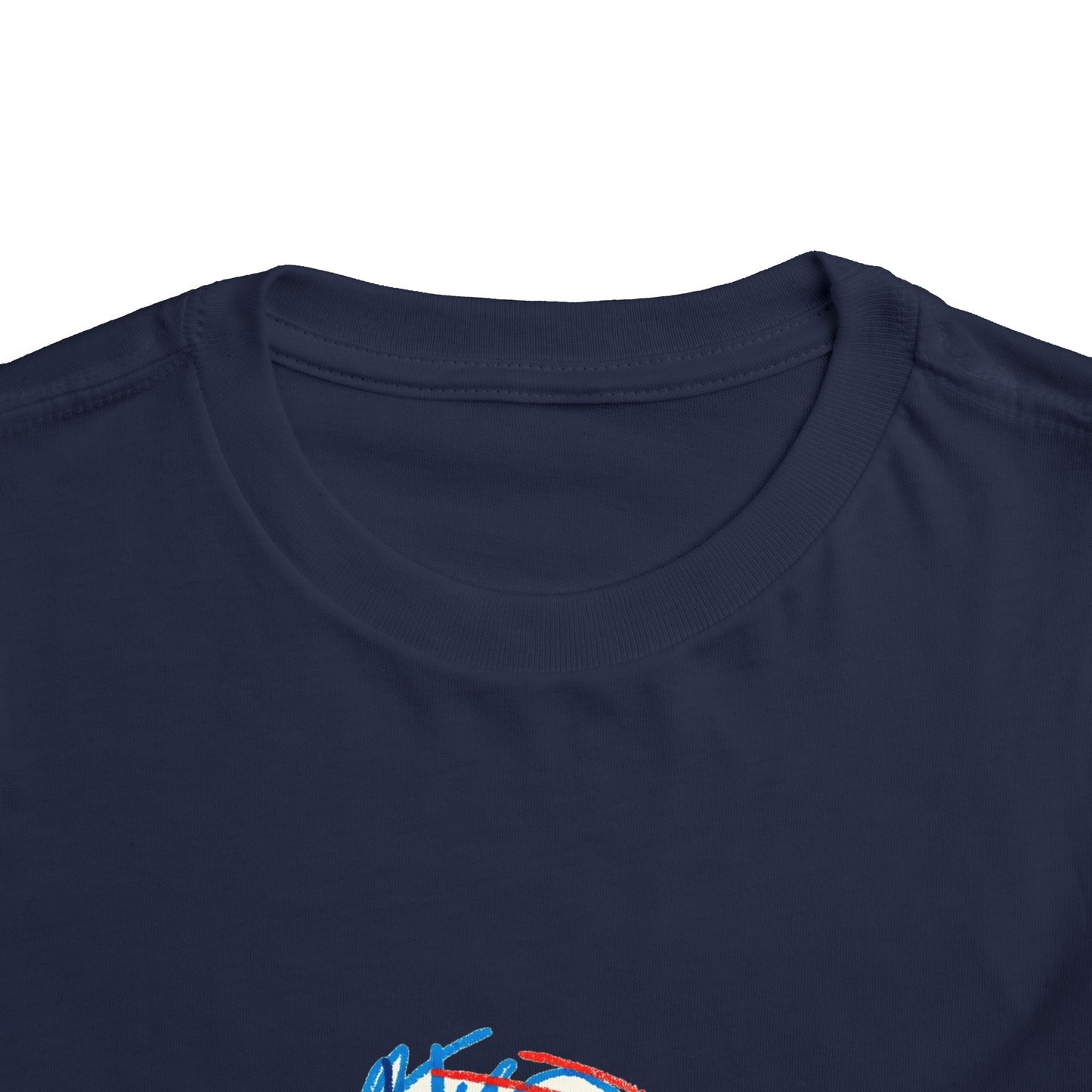 Scribbles (Letter D) T-Shirt - Toddler Short Sleeve Tee