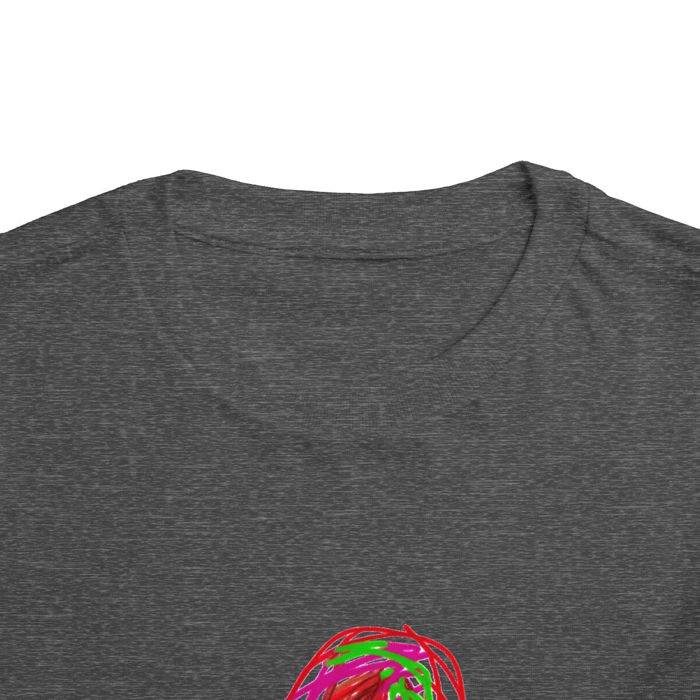 Scribbles (Letter A) T-Shirt - Toddler Short Sleeve Tee