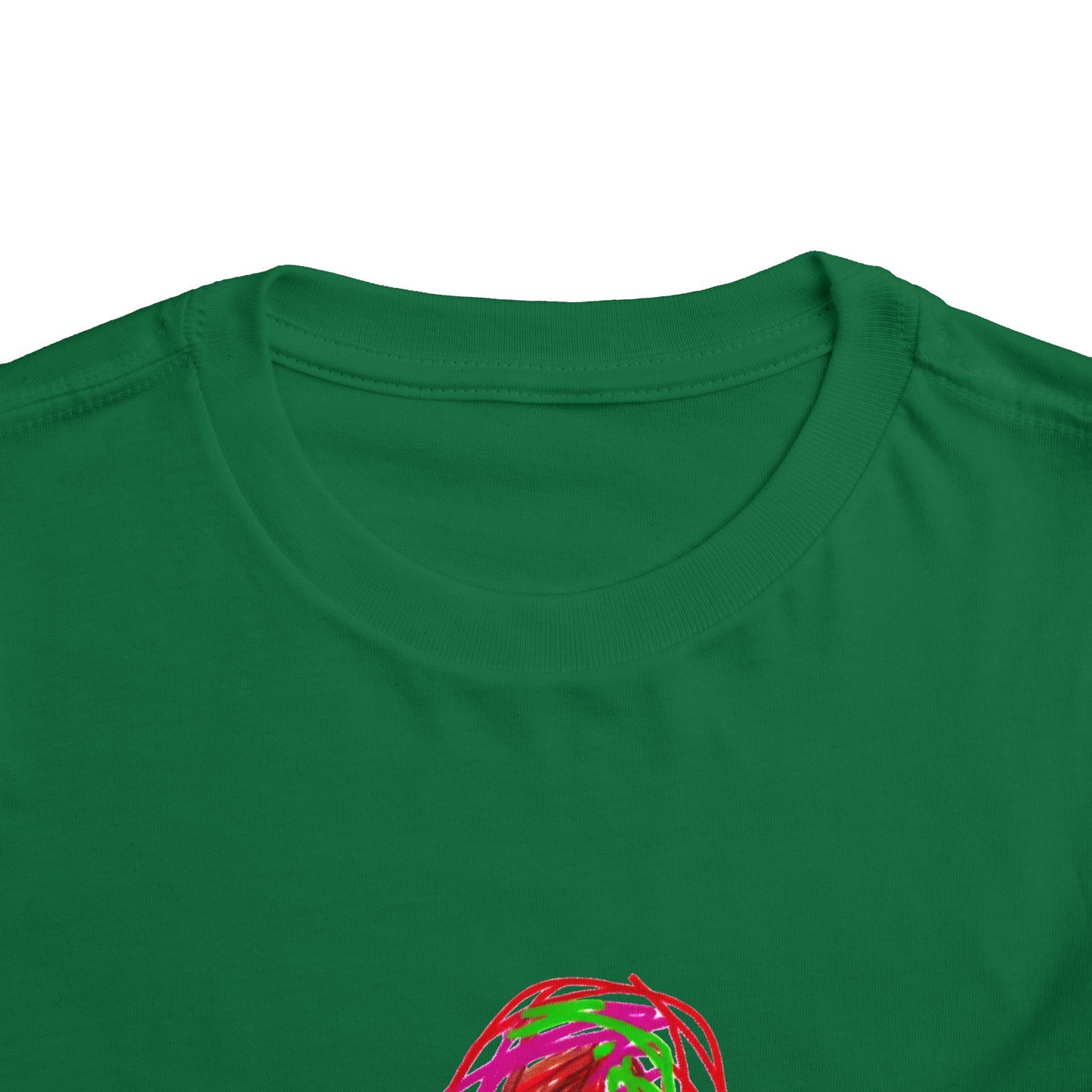 Scribbles (Letter A) T-Shirt - Toddler Short Sleeve Tee