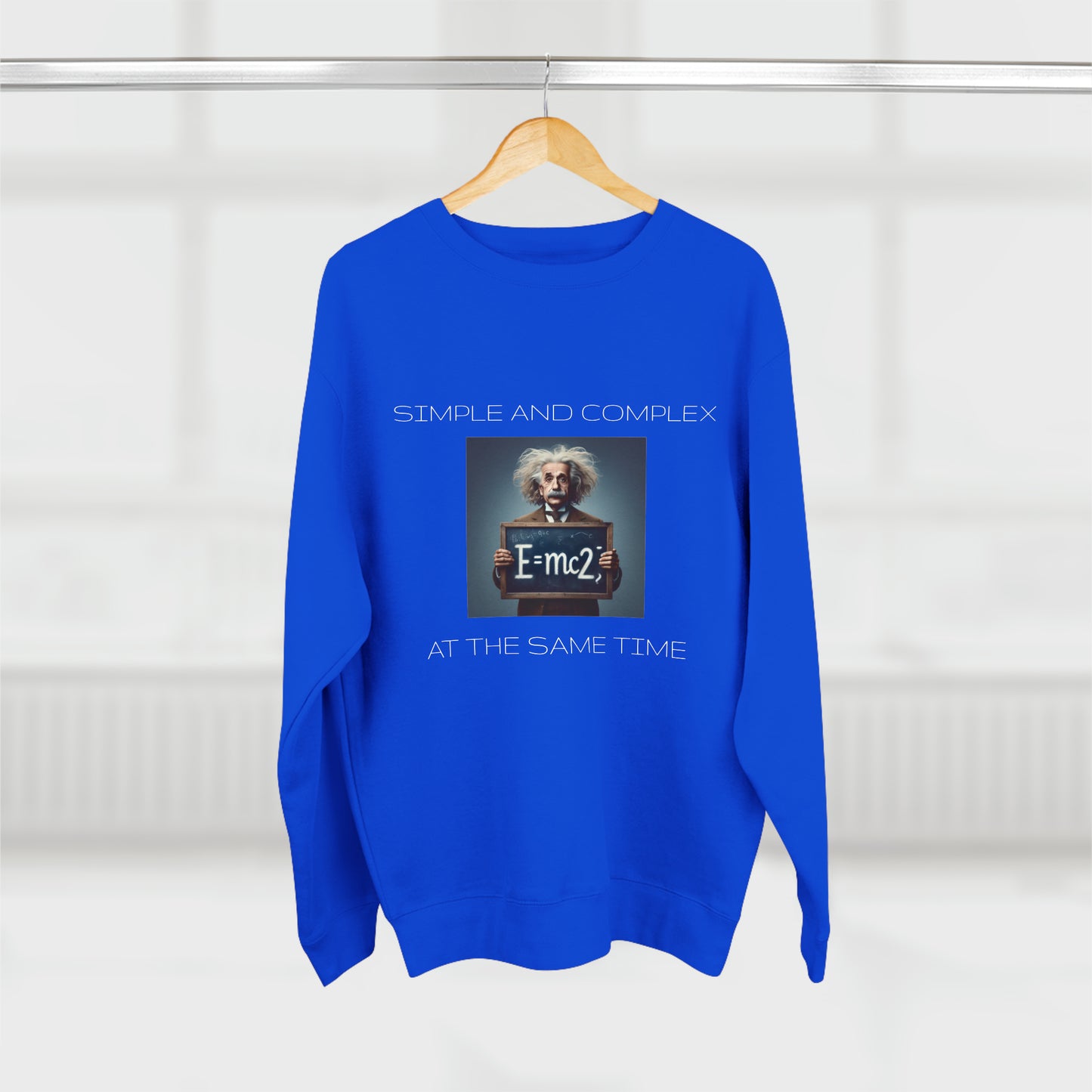 Simple And Complex At The Same Time - Unisex Crewneck Sweatshirt
