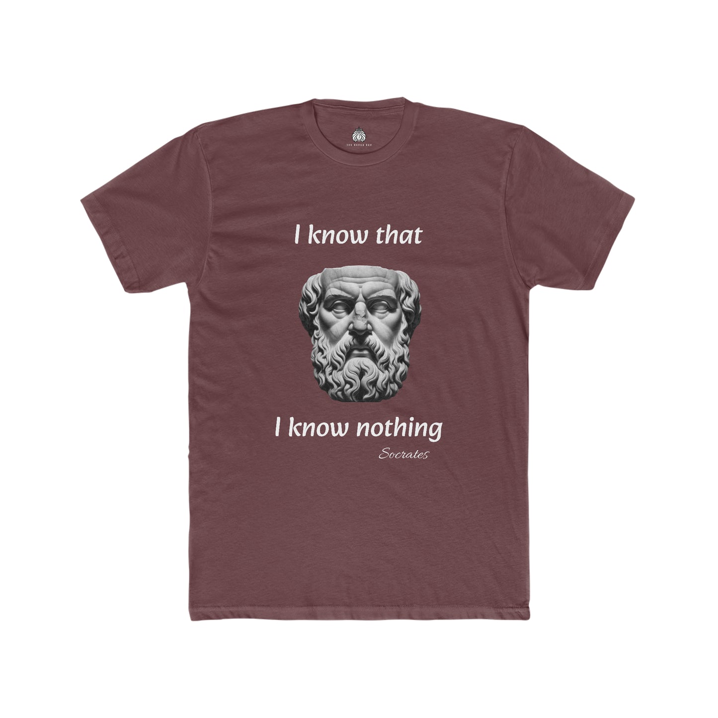I Know That I Know Nothing (Socrates) T-Shirt - Men