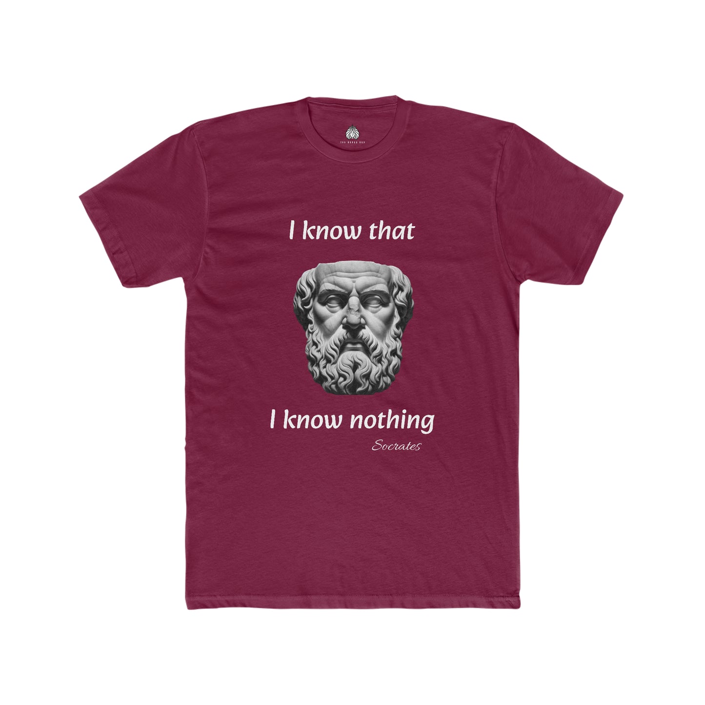 I Know That I Know Nothing (Socrates) T-Shirt - Men