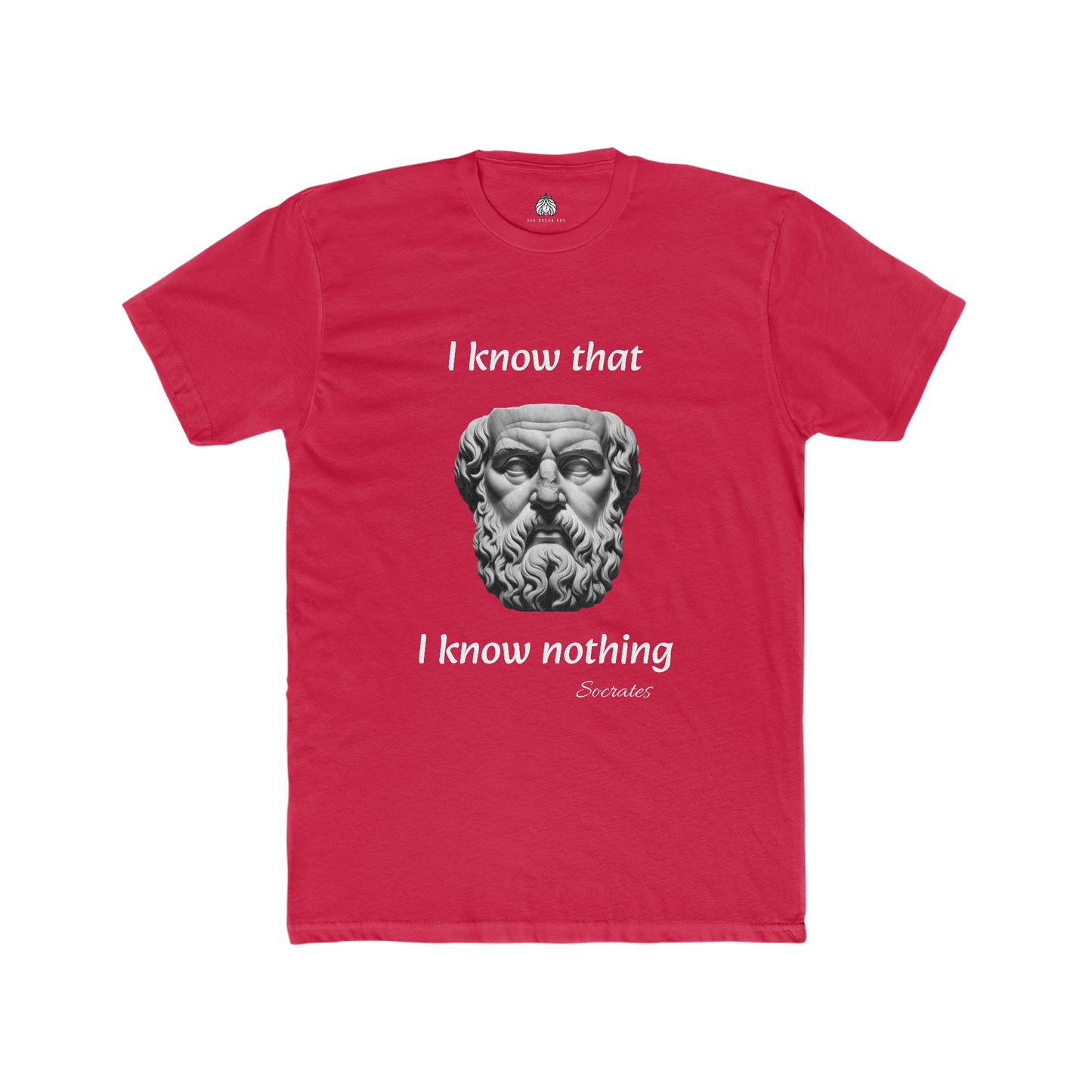I Know That I Know Nothing (Socrates) T-Shirt - Men