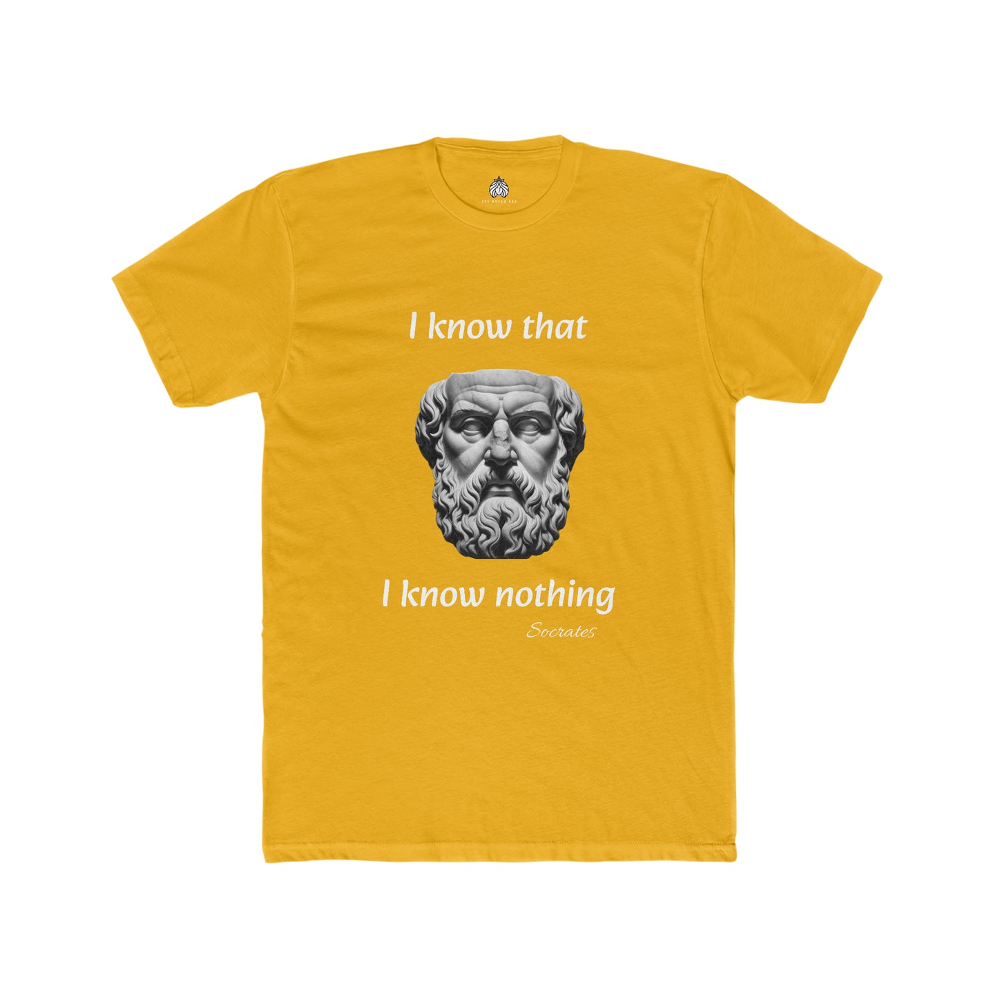 I Know That I Know Nothing (Socrates) T-Shirt - Men