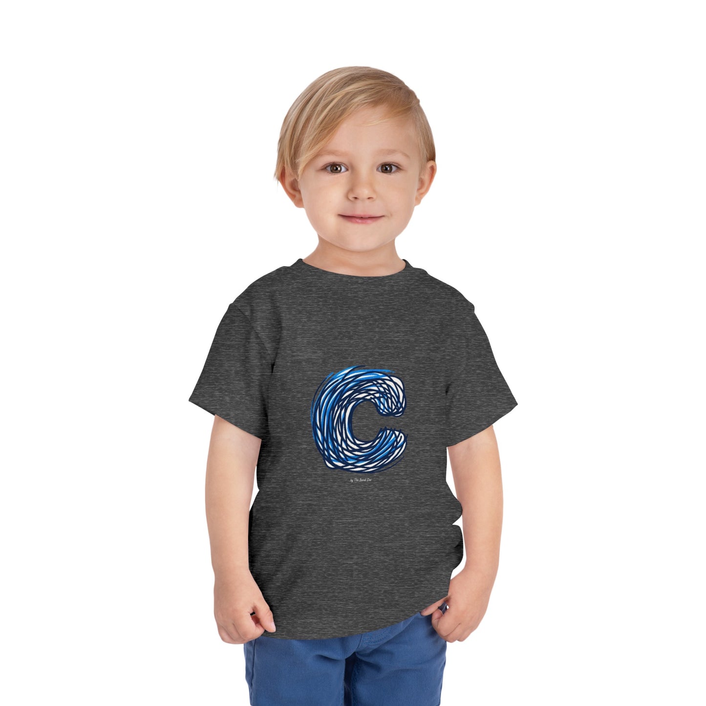 Scribbles (Letter C) T-Shirt - Toddler Short Sleeve Tee