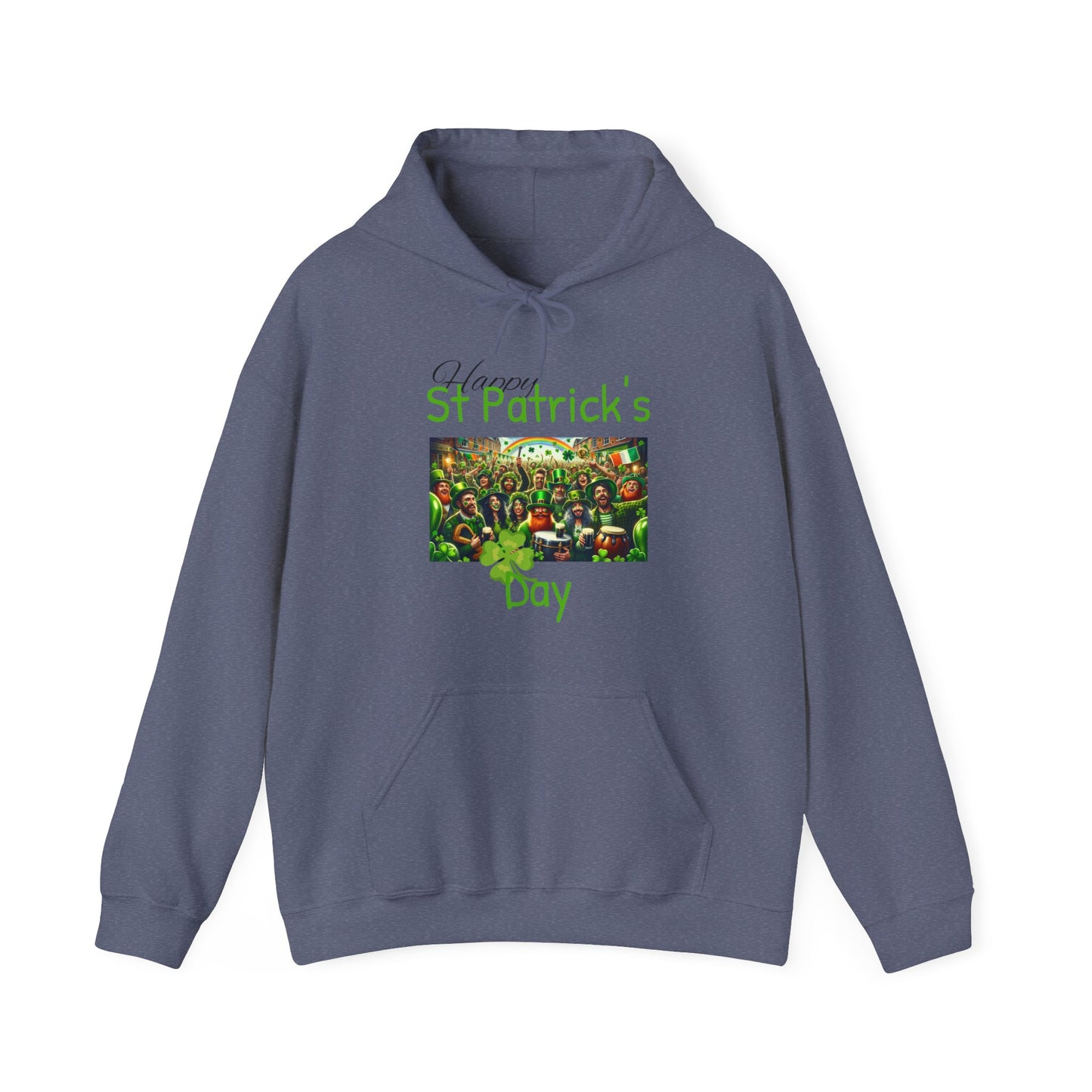 Happy St Patrick's Day - Unisex Heavy Blend™ Hooded Sweatshirt