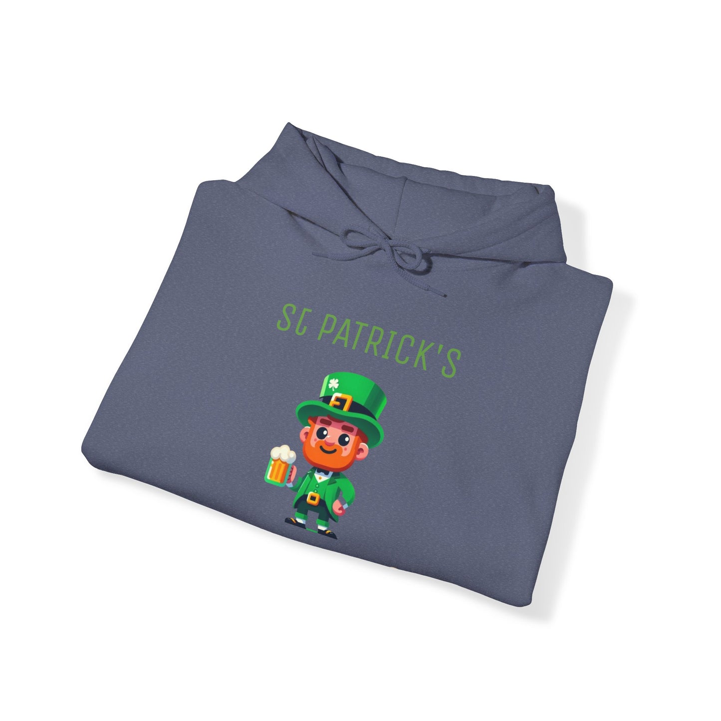 Saint Patrick's Is Here Male - Unisex Heavy Blend™ Hooded Sweatshirt