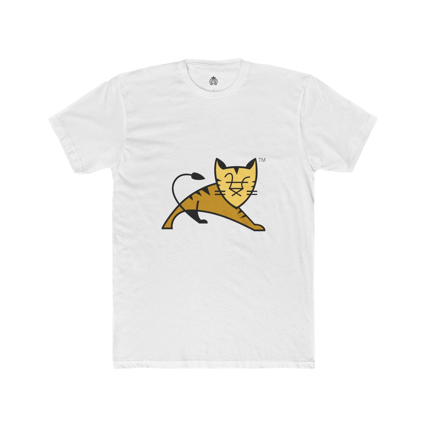 Apache Tomcat Logo 100% Cotton T-Shirt - Men