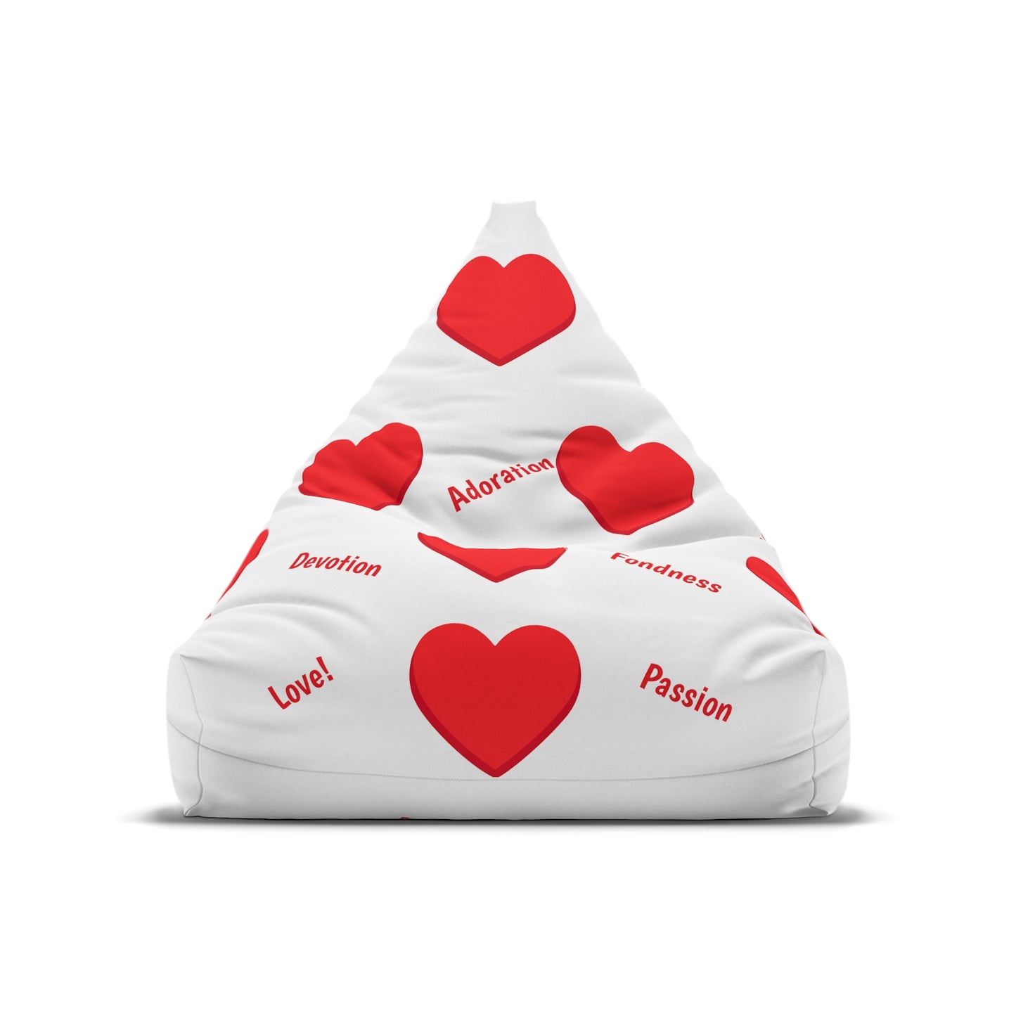 Love Love Love Bean Bag Chair Cover