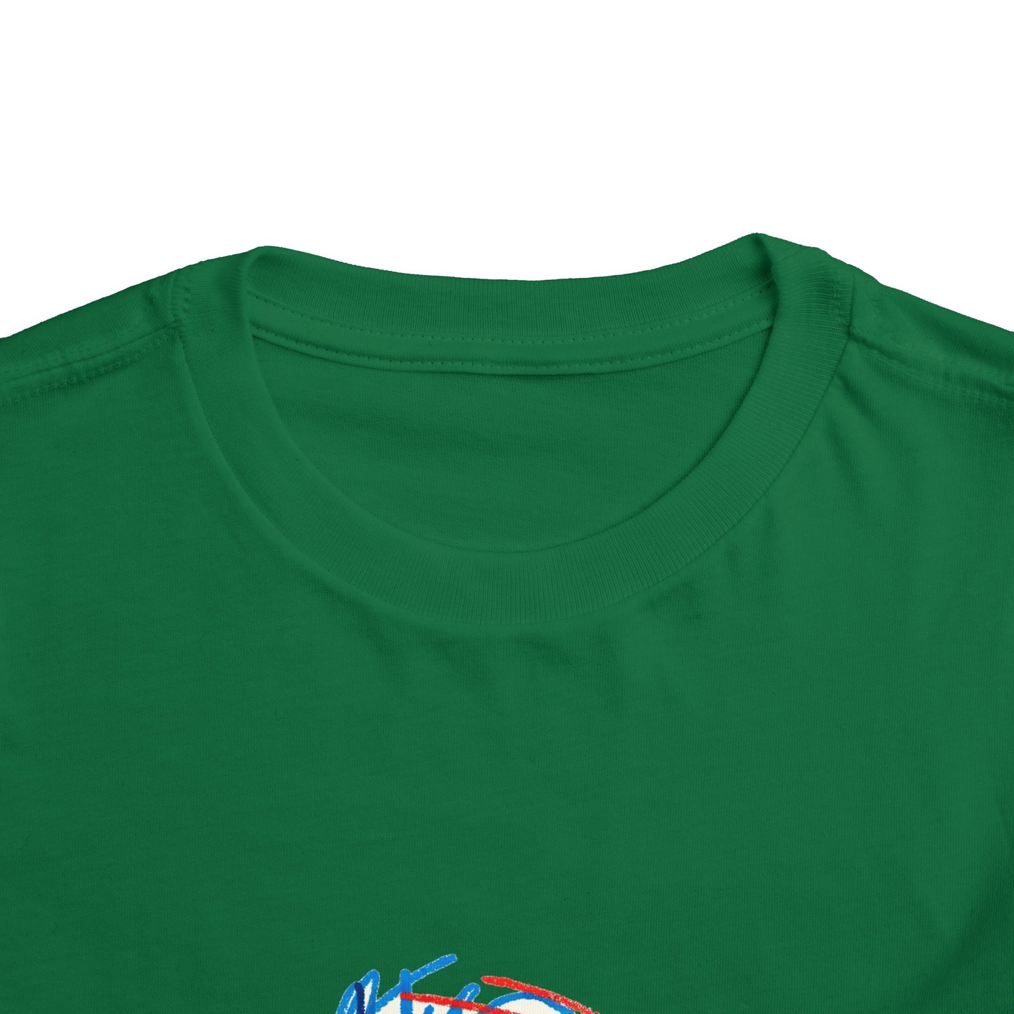Scribbles (Letter D) T-Shirt - Toddler Short Sleeve Tee