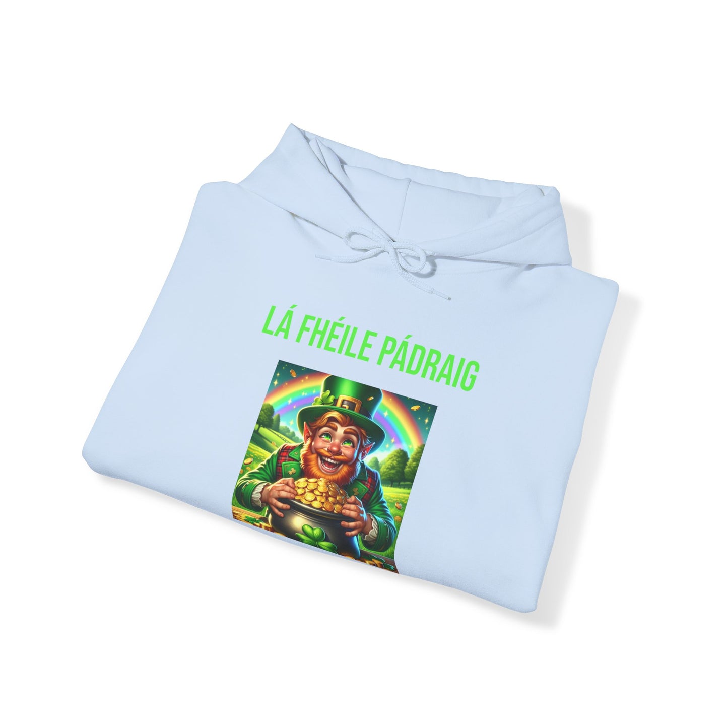 Lá fhéile Pádraig/St Patrick's Day - Unisex Heavy Blend™ Hooded Sweatshirt