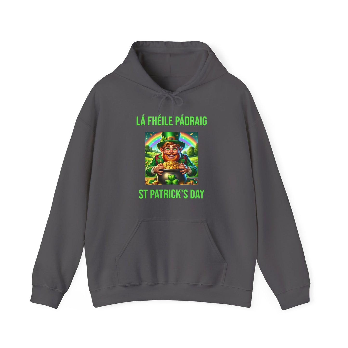 Lá fhéile Pádraig/St Patrick's Day - Unisex Heavy Blend™ Hooded Sweatshirt