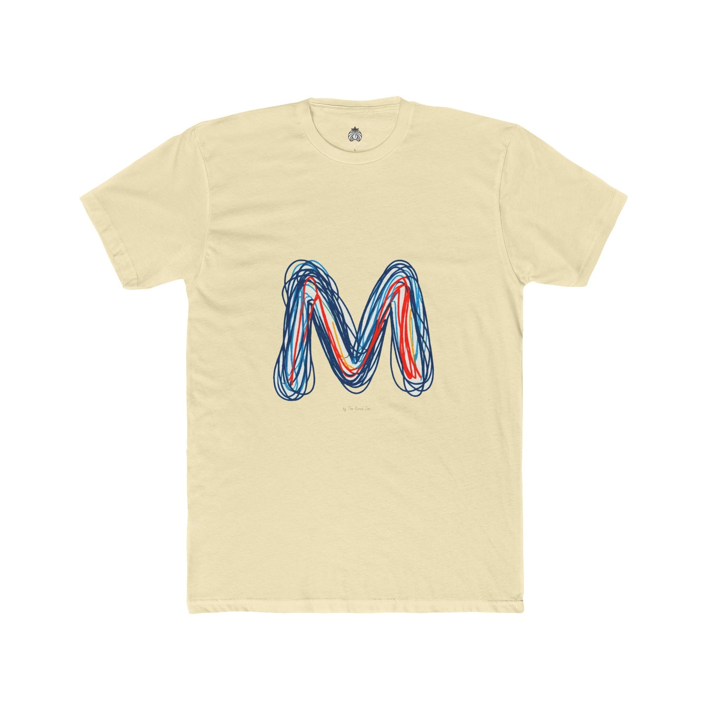Scribbles (Letter M) T-Shirt - Men