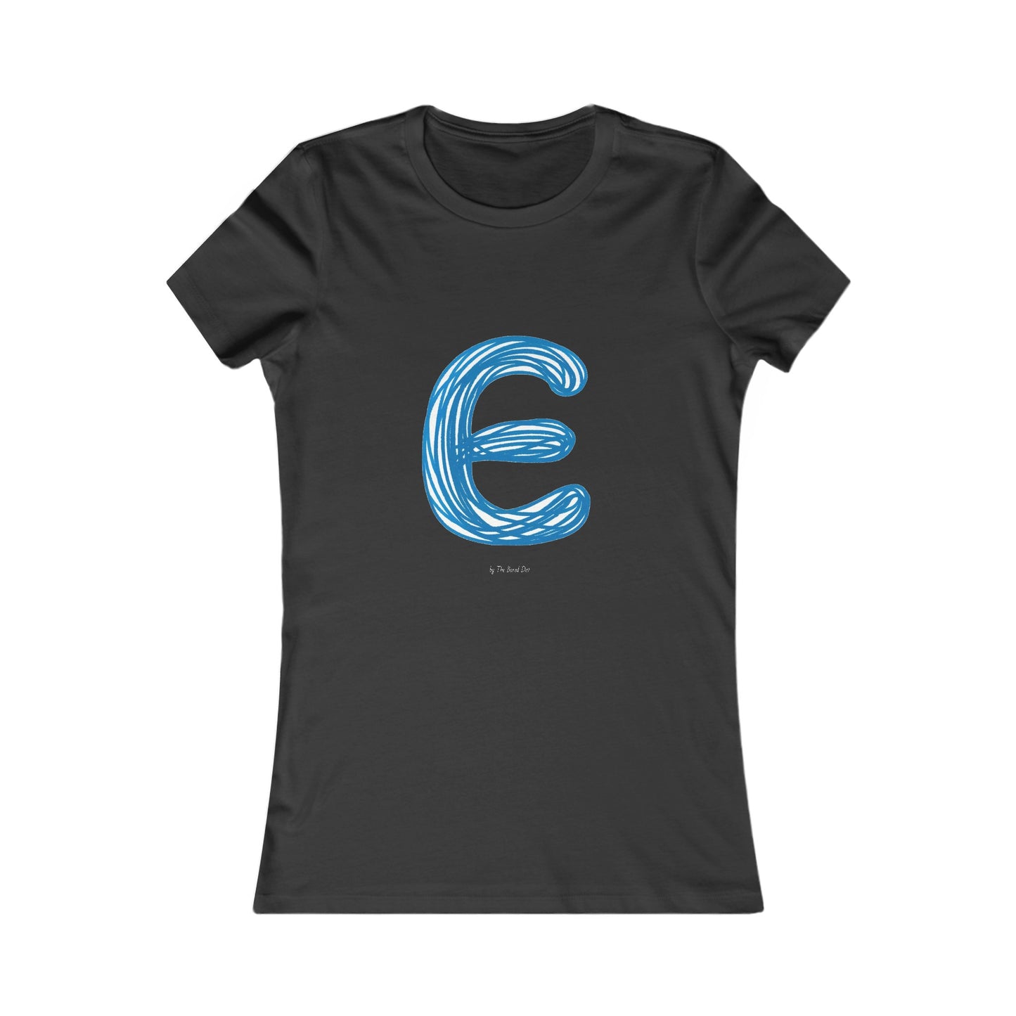 Scribbles (Letter E) T-shirt - Women's Favorite Tee