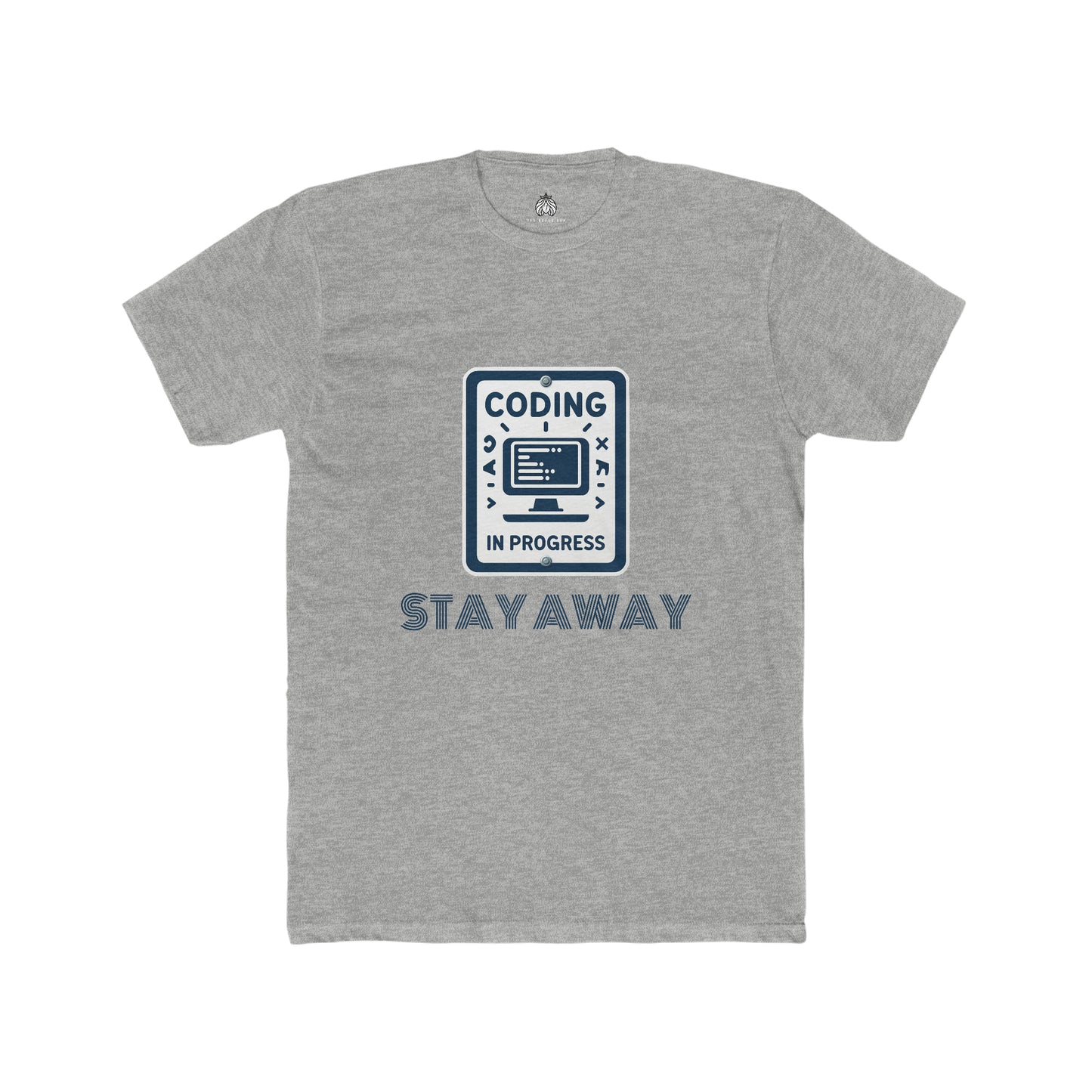 Coding In Progress Stay Away - Men T-Shirt