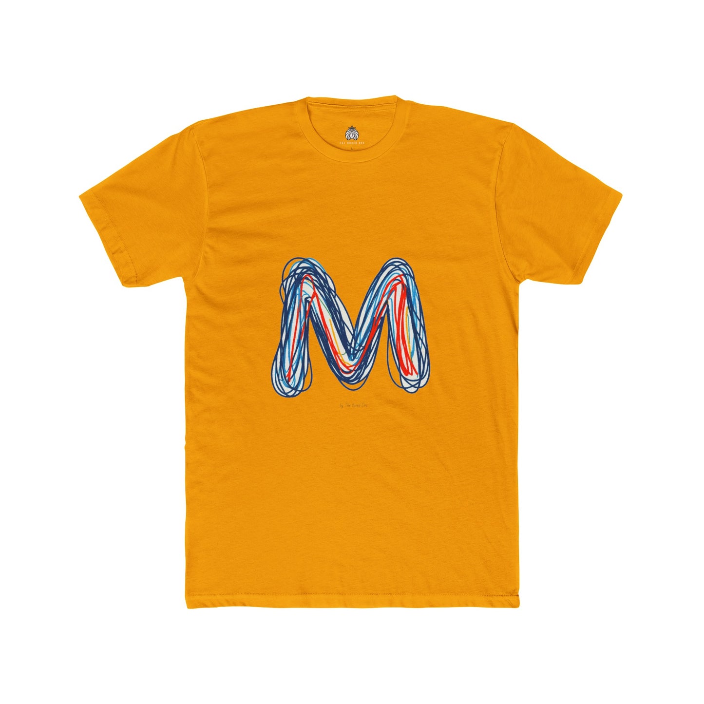 Scribbles (Letter M) T-Shirt - Men
