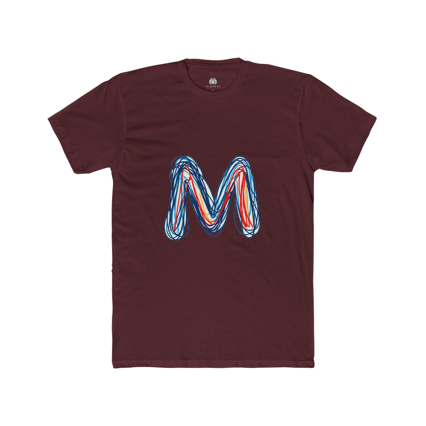 Scribbles (Letter M) T-Shirt - Men
