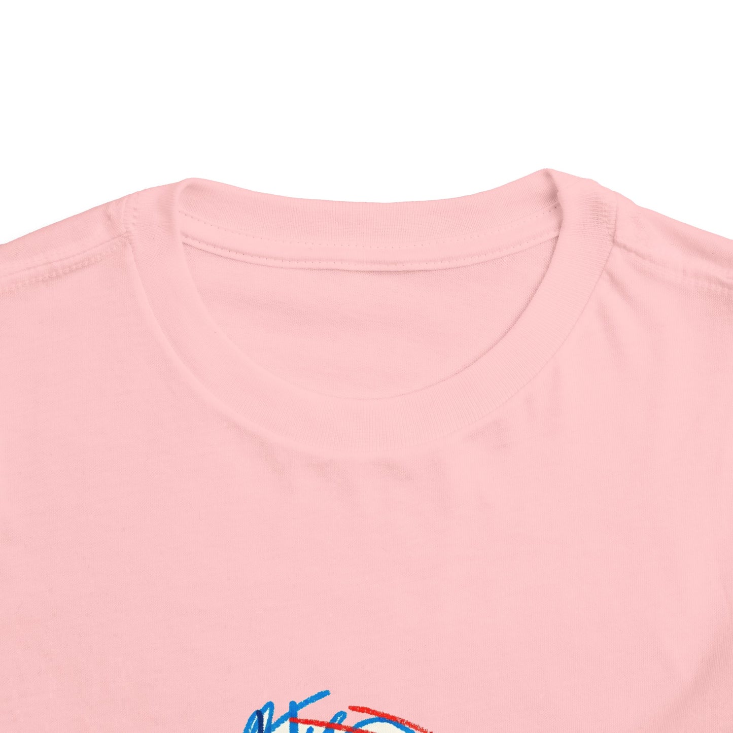 Scribbles (Letter D) T-Shirt - Toddler Short Sleeve Tee