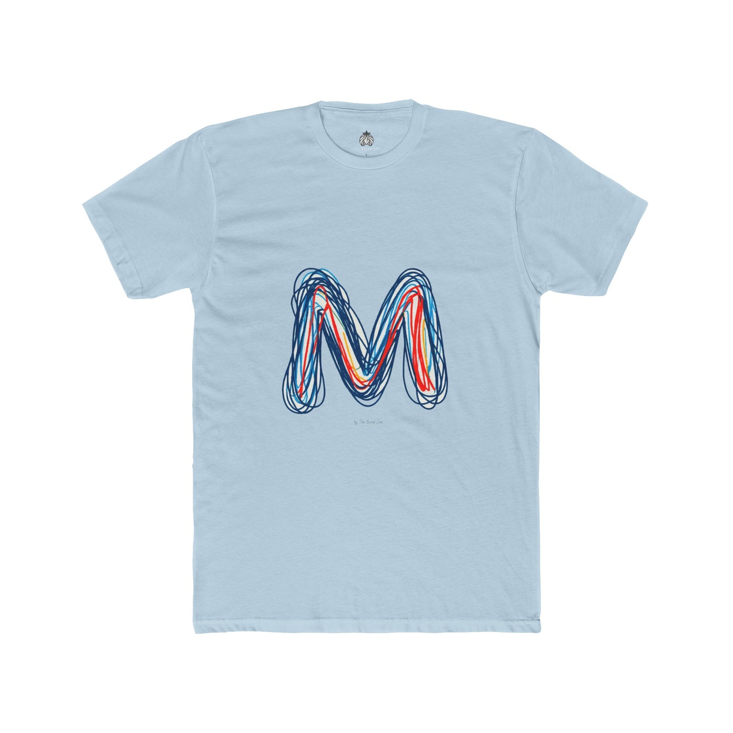 Scribbles (Letter M) T-Shirt - Men