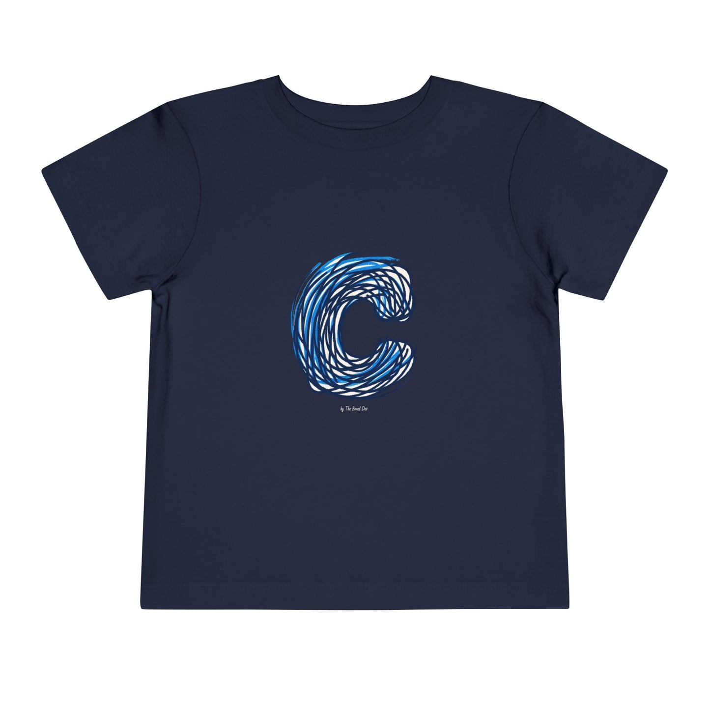 Scribbles (Letter C) T-Shirt - Toddler Short Sleeve Tee