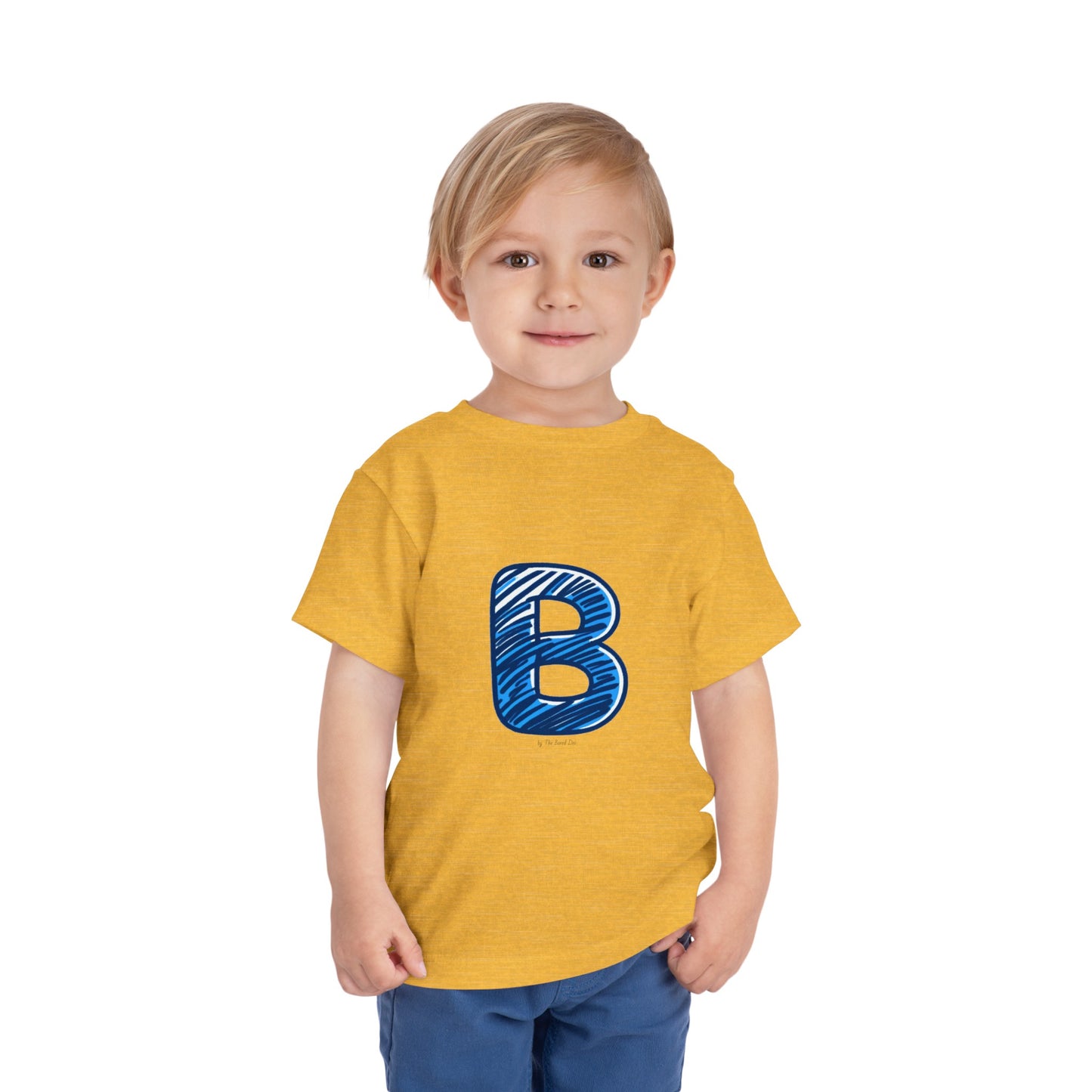 Scribbles (Letter B) T-Shirt - Toddler Short Sleeve Tee