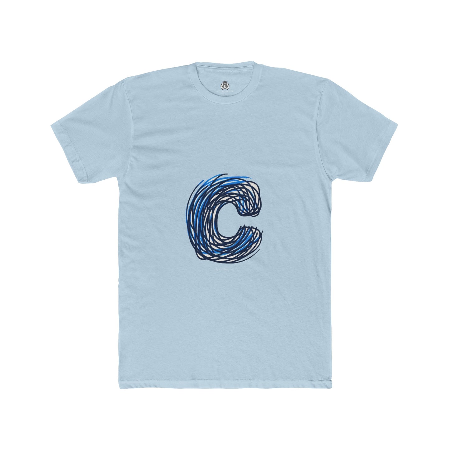 Scribbles (Letter C) T-Shirt - Men
