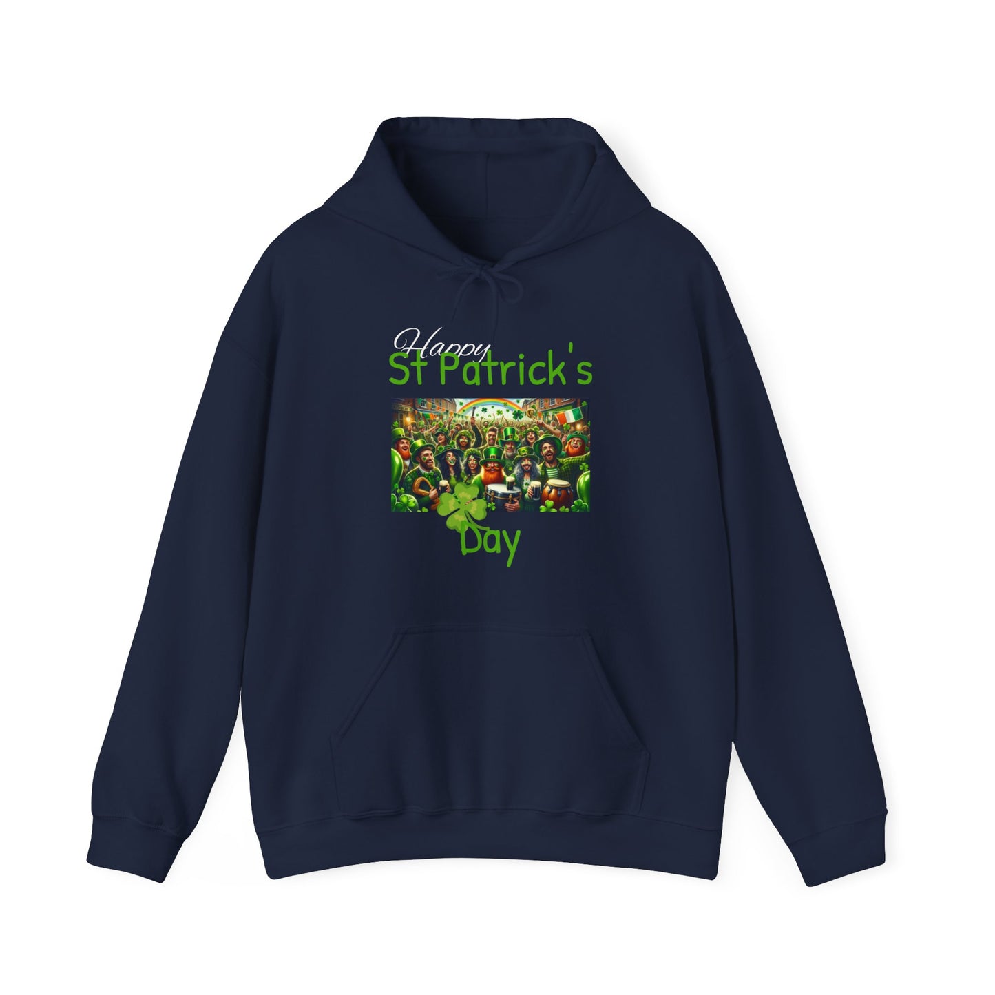Happy St Patrick's Day - Unisex Heavy Blend™ Hooded Sweatshirt