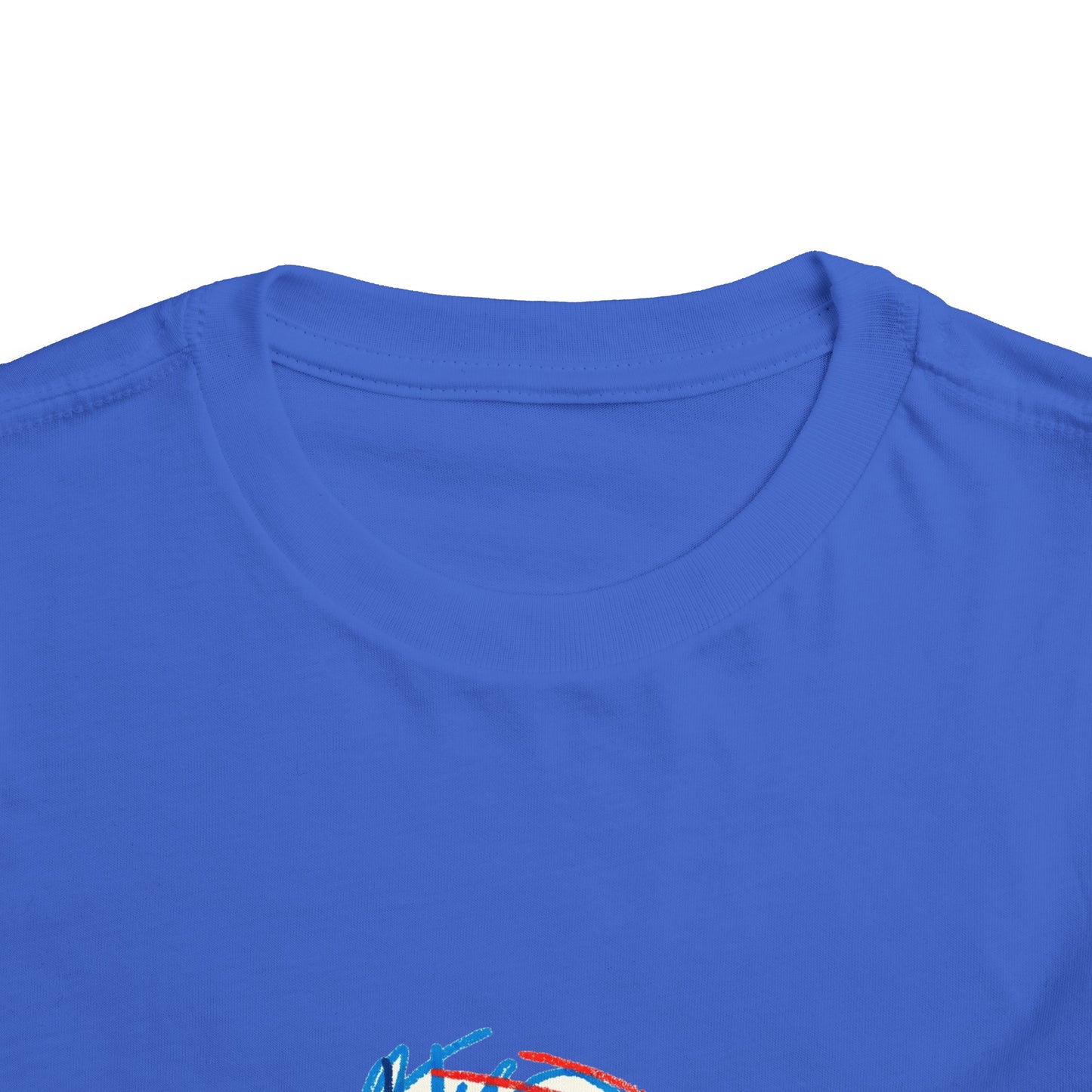 Scribbles (Letter D) T-Shirt - Toddler Short Sleeve Tee
