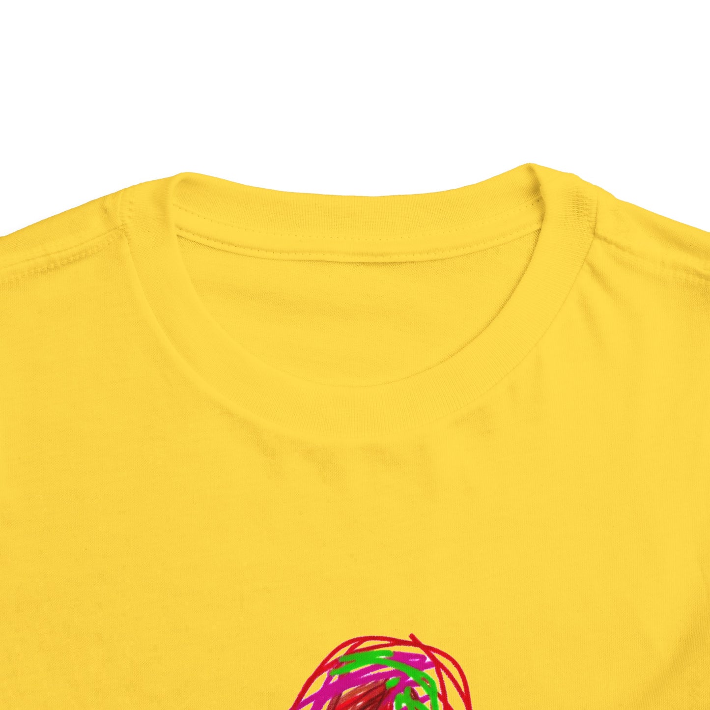 Scribbles (Letter A) T-Shirt - Toddler Short Sleeve Tee