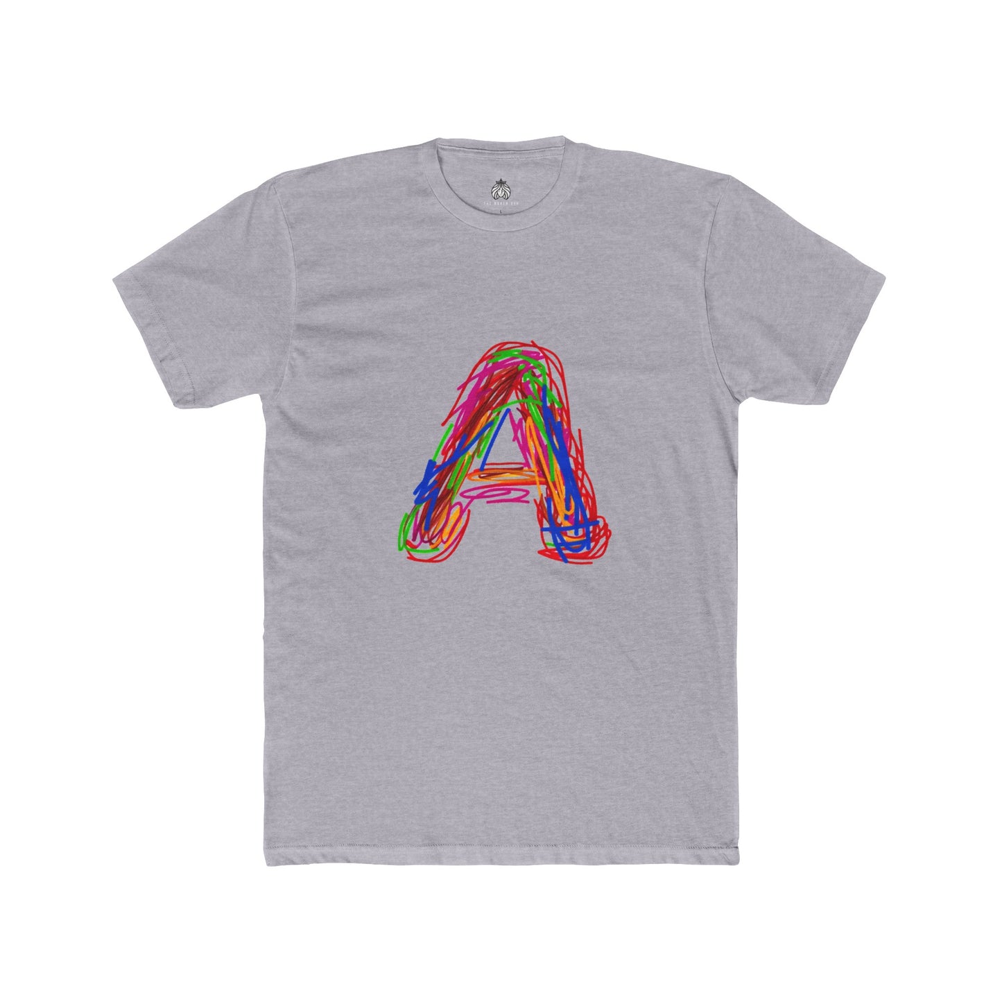 Scribbles (Letter A) T-Shirt - Men