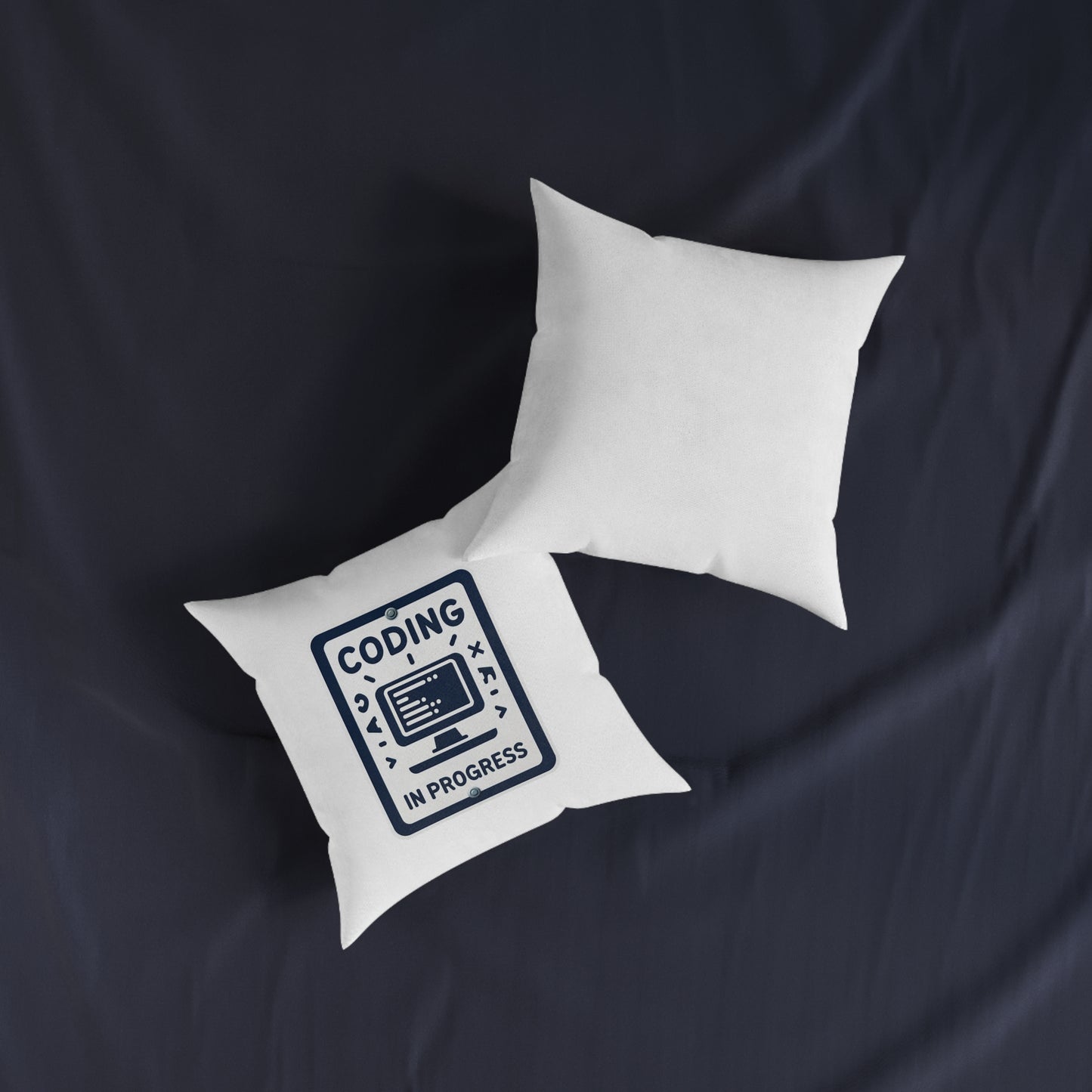 Coding In Progress - Square Pillow