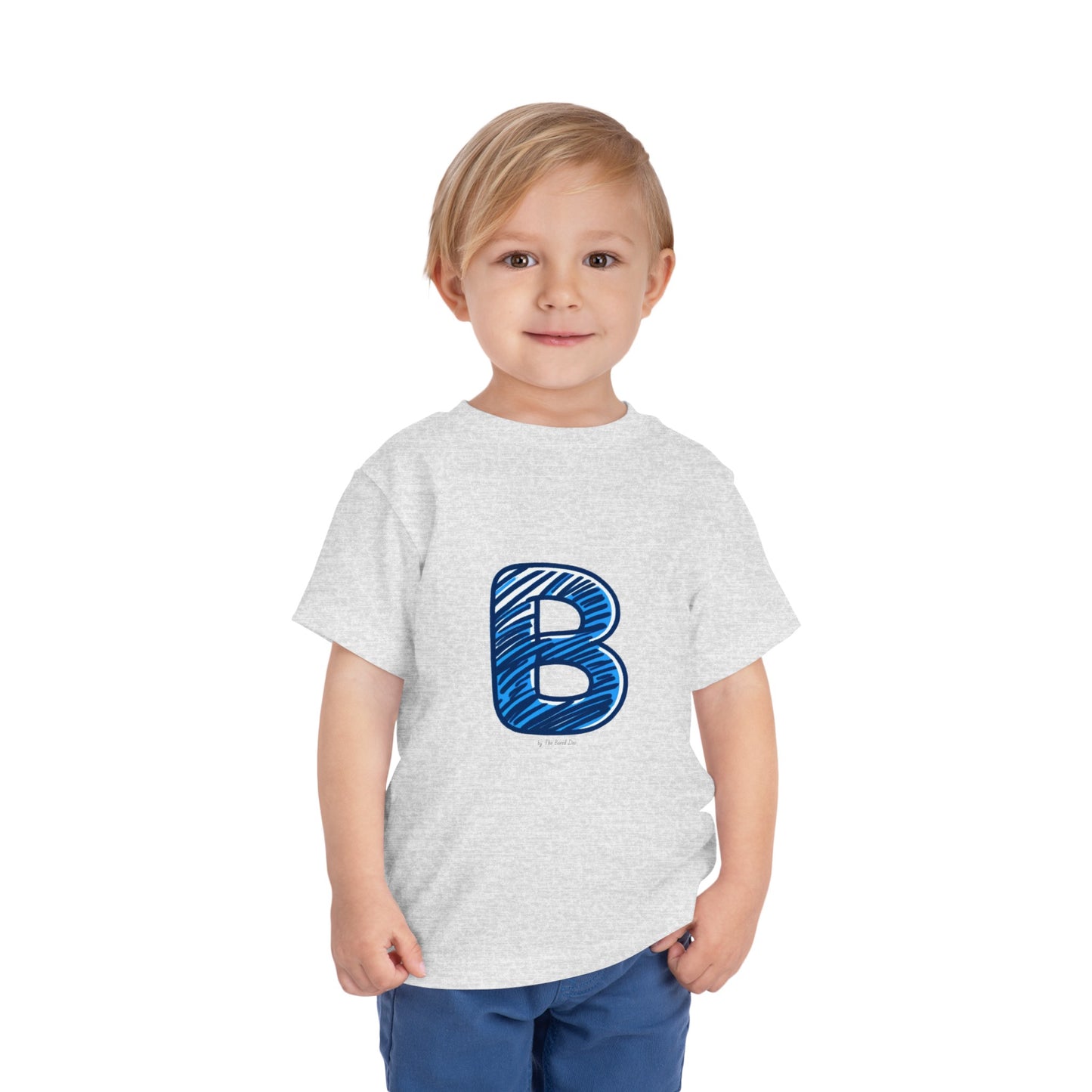 Scribbles (Letter B) T-Shirt - Toddler Short Sleeve Tee