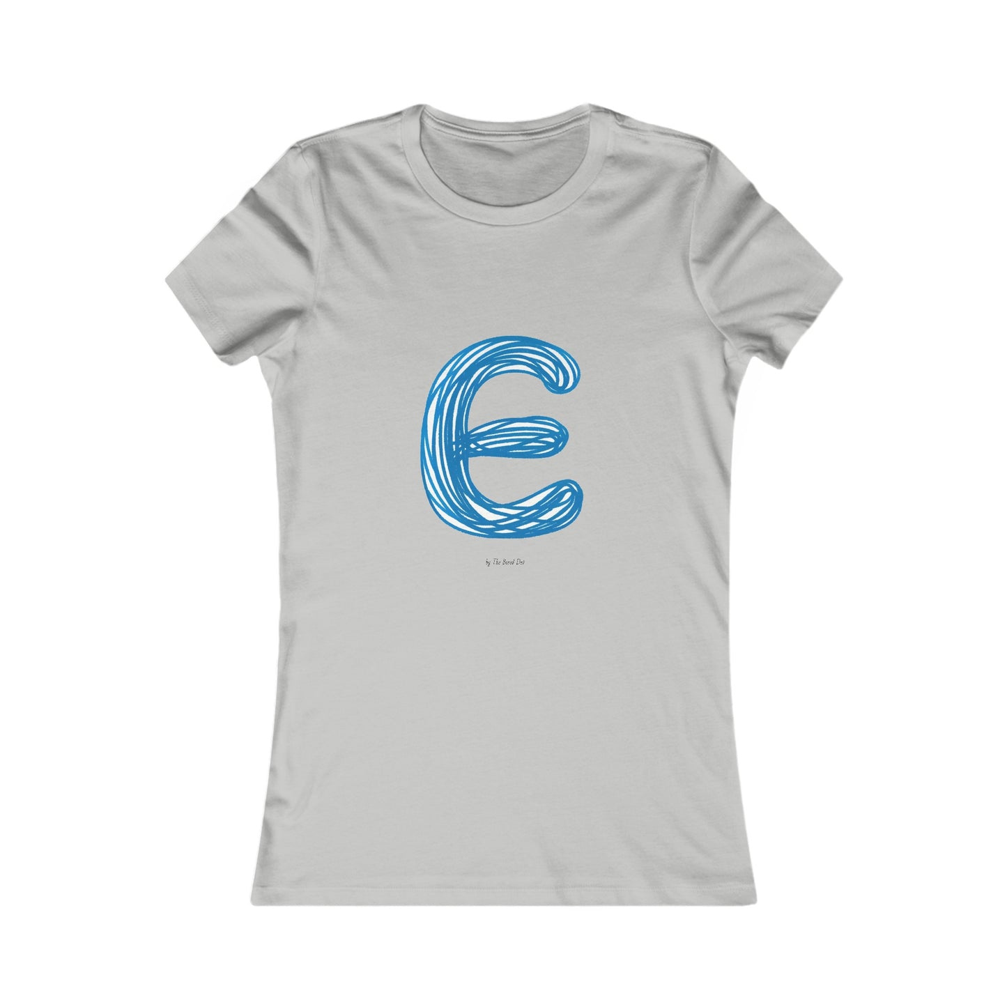 Scribbles (Letter E) T-shirt - Women's Favorite Tee