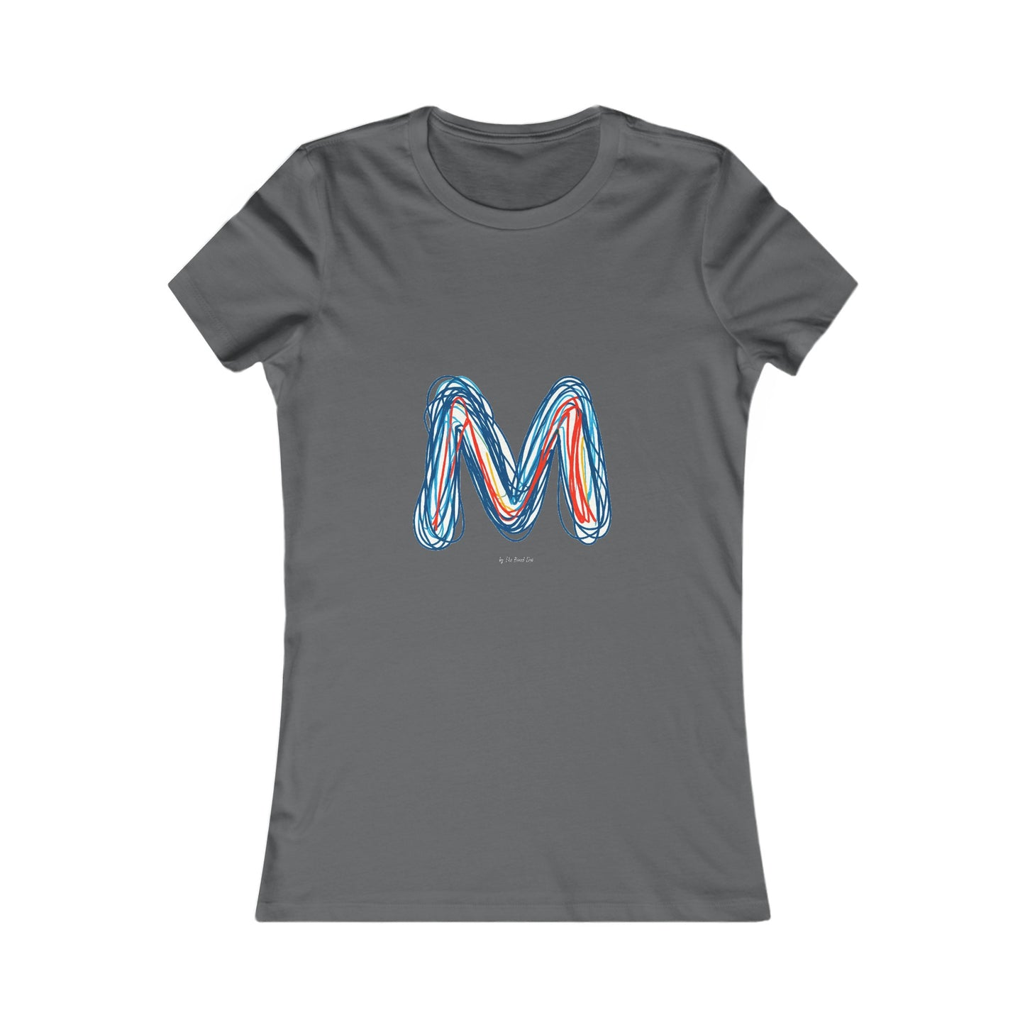 Scribbles (Letter M) T-shirt - Women's Favorite Tee
