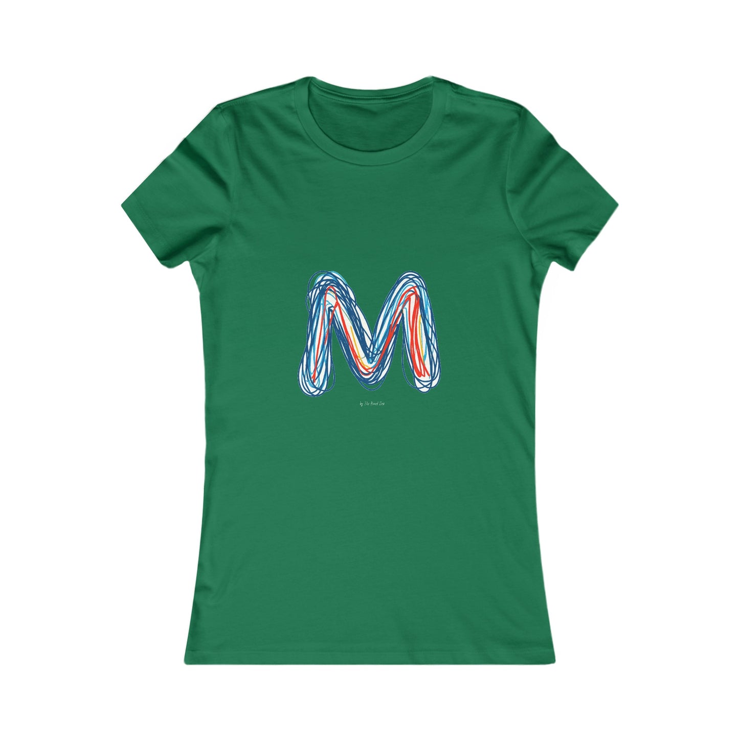 Scribbles (Letter M) T-shirt - Women's Favorite Tee