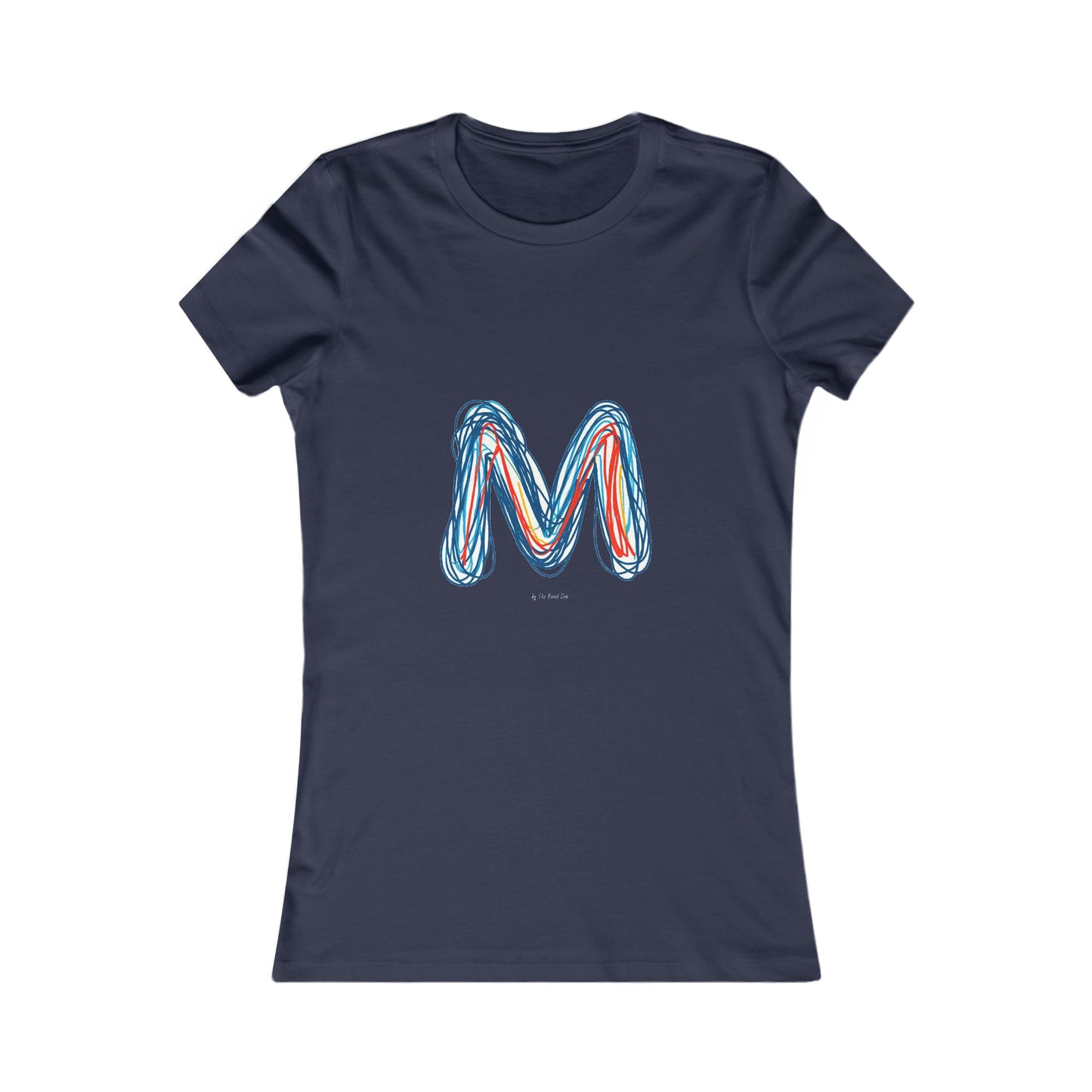 Scribbles (Letter M) T-shirt - Women's Favorite Tee
