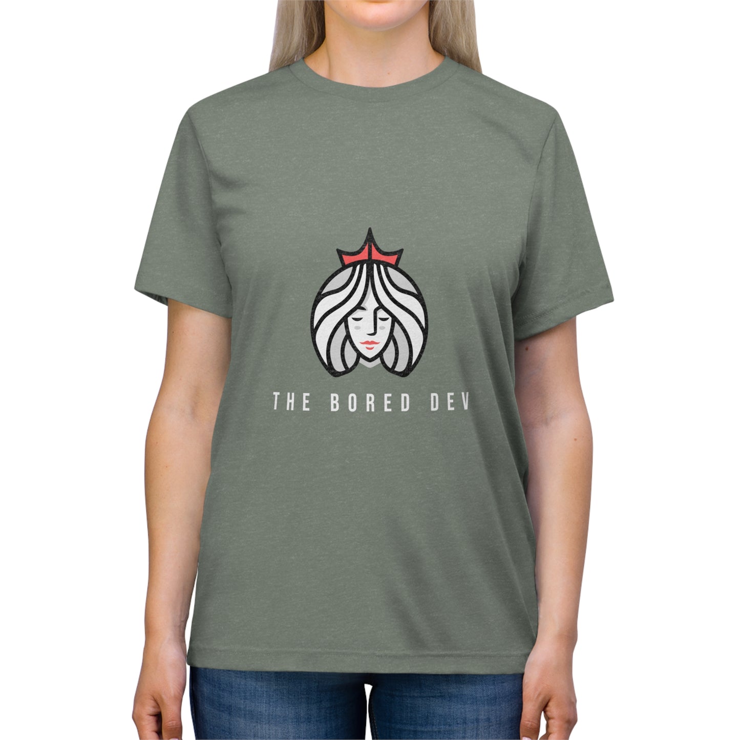 The Bored Dev - Unisex Triblend Tee