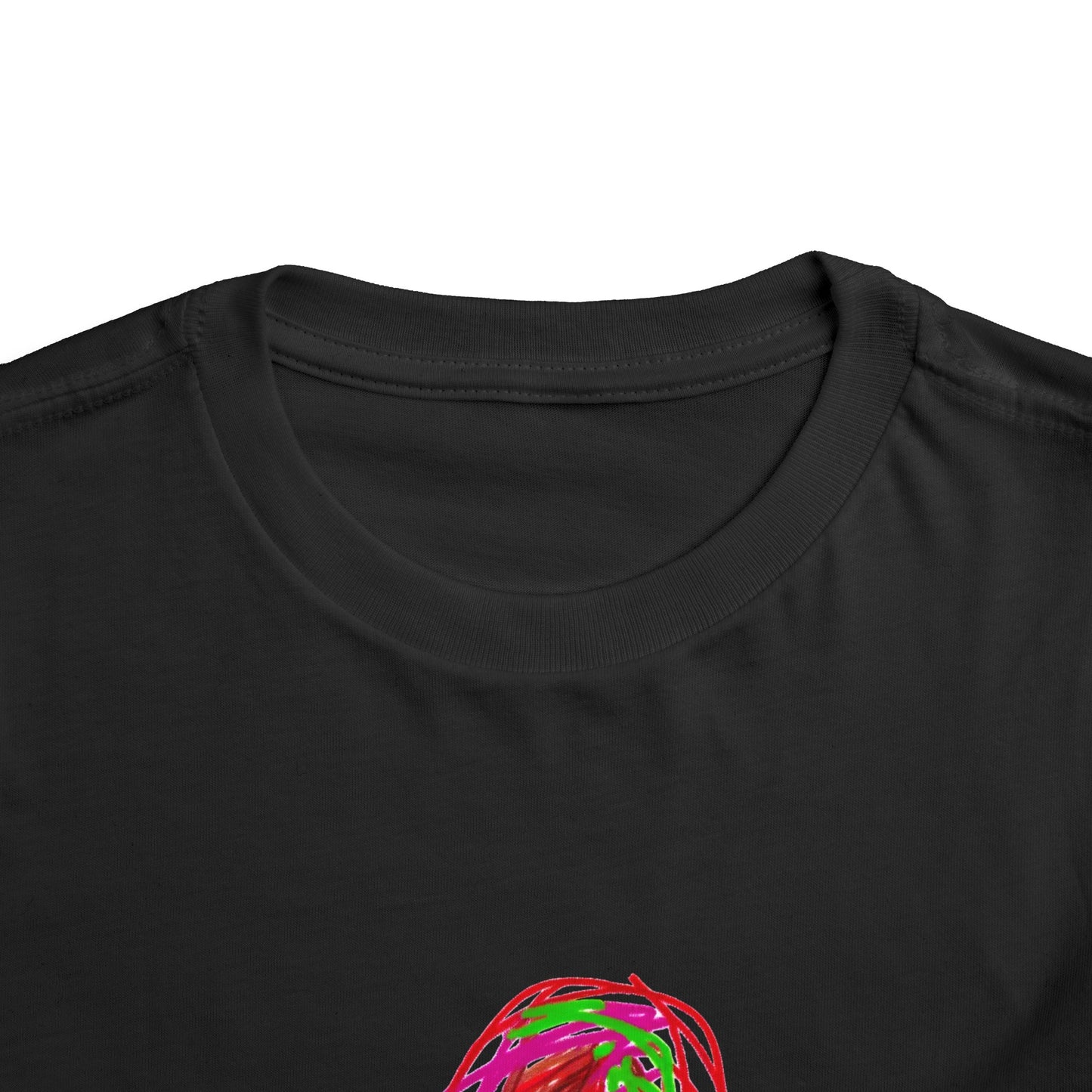 Scribbles (Letter A) T-Shirt - Toddler Short Sleeve Tee