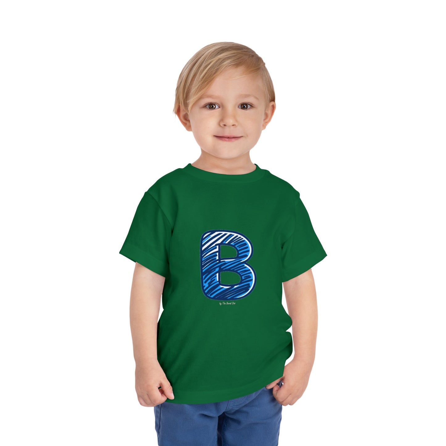 Scribbles (Letter B) T-Shirt - Toddler Short Sleeve Tee