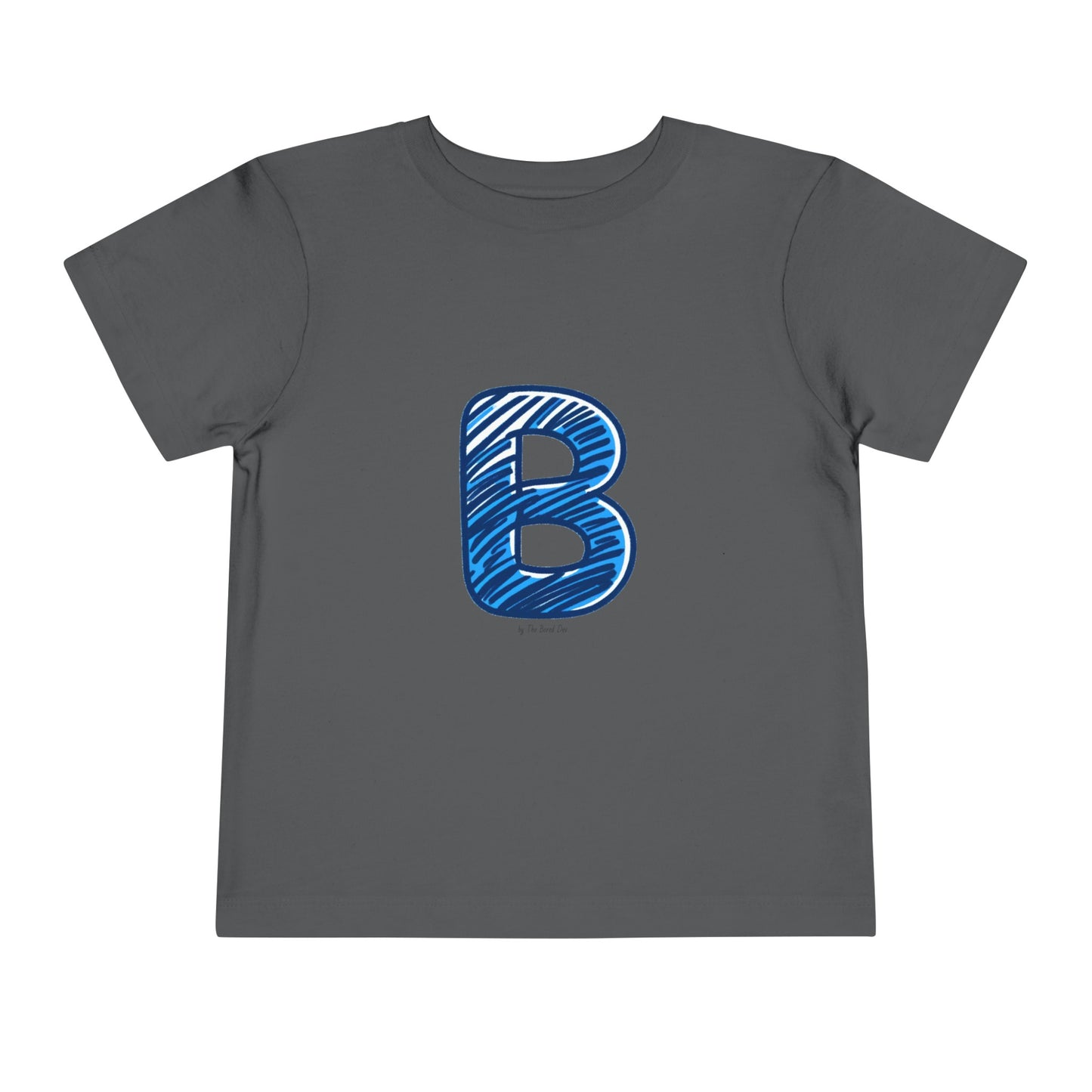 Scribbles (Letter B) T-Shirt - Toddler Short Sleeve Tee