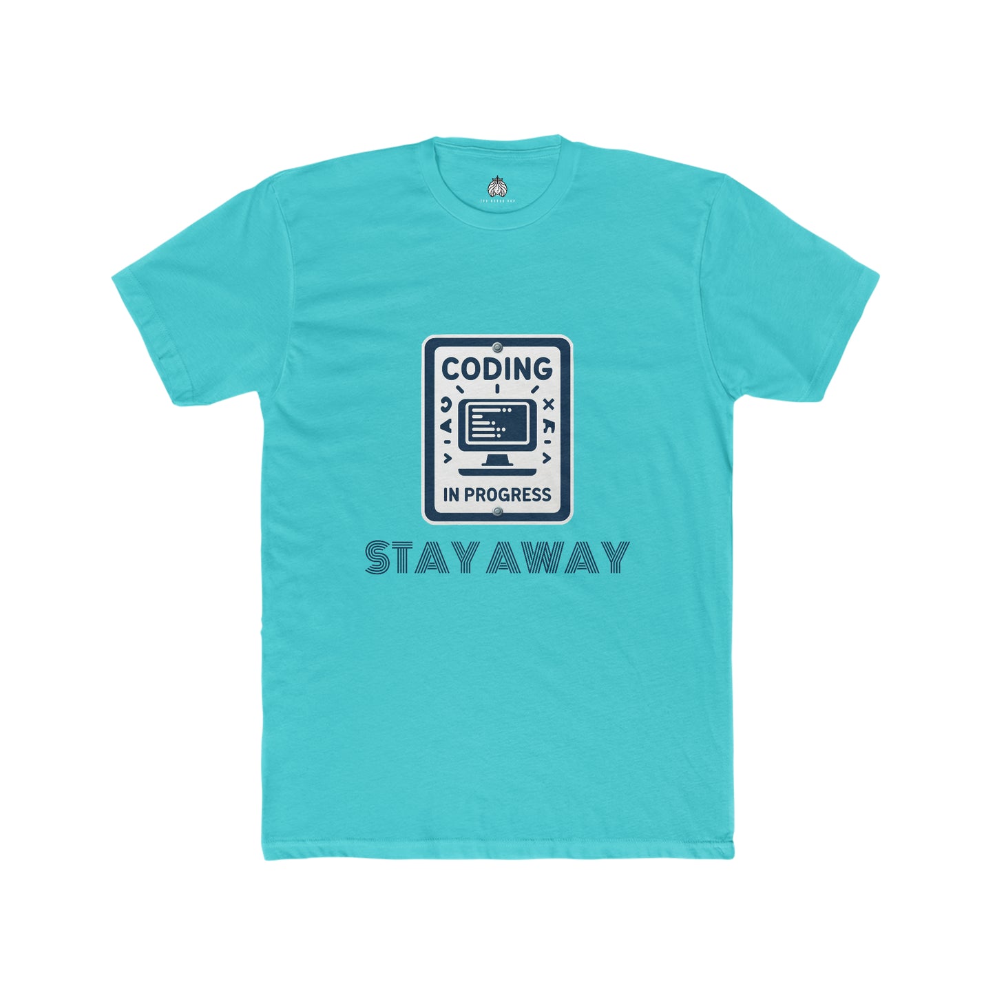 Coding In Progress Stay Away - Men T-Shirt
